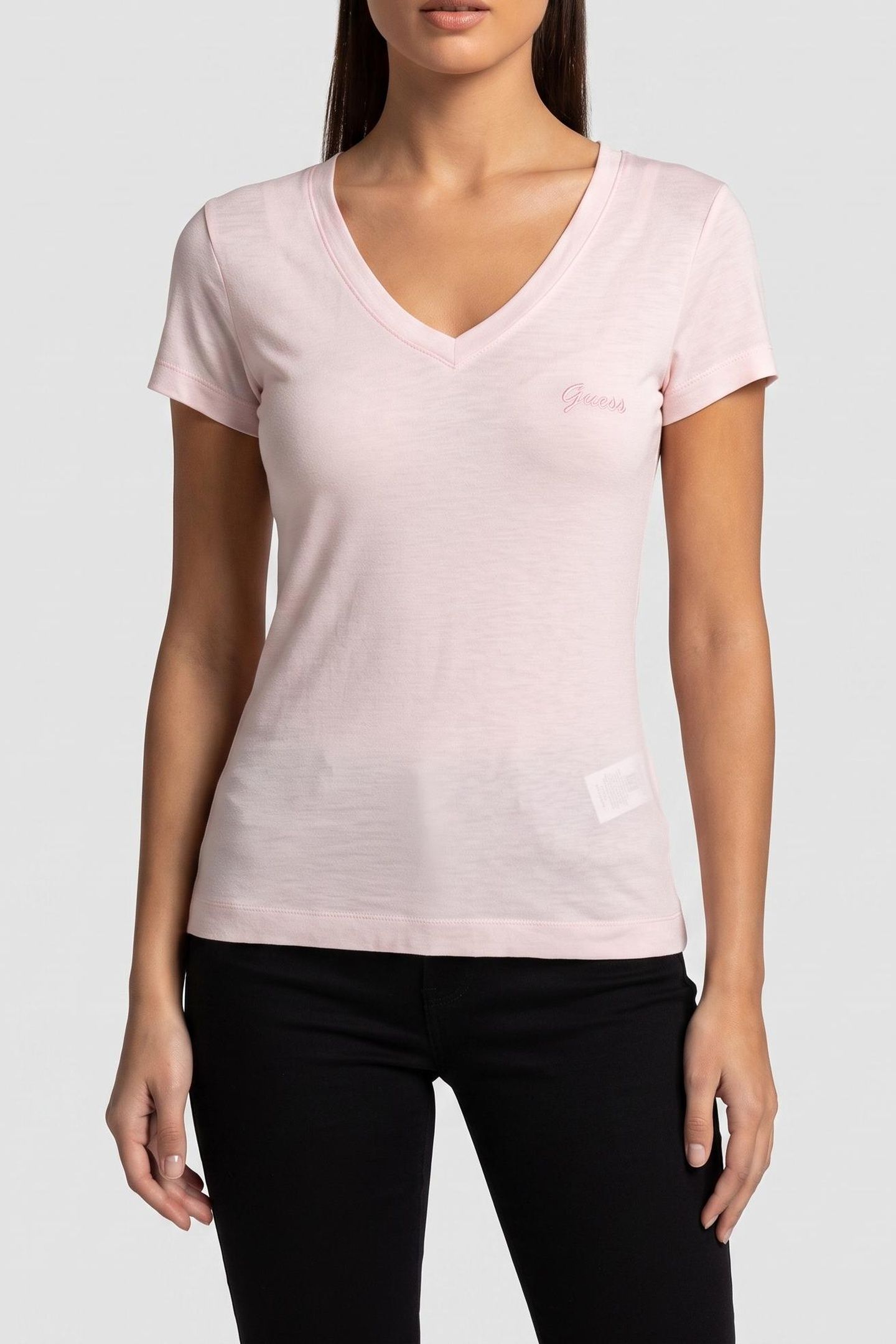 VN SS LIGHT BASIC TE LOW KEY PINK 1