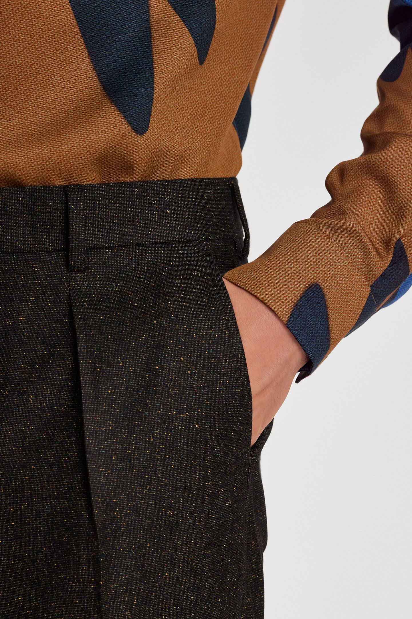 GENTS TROUSER DARK BROWN 5