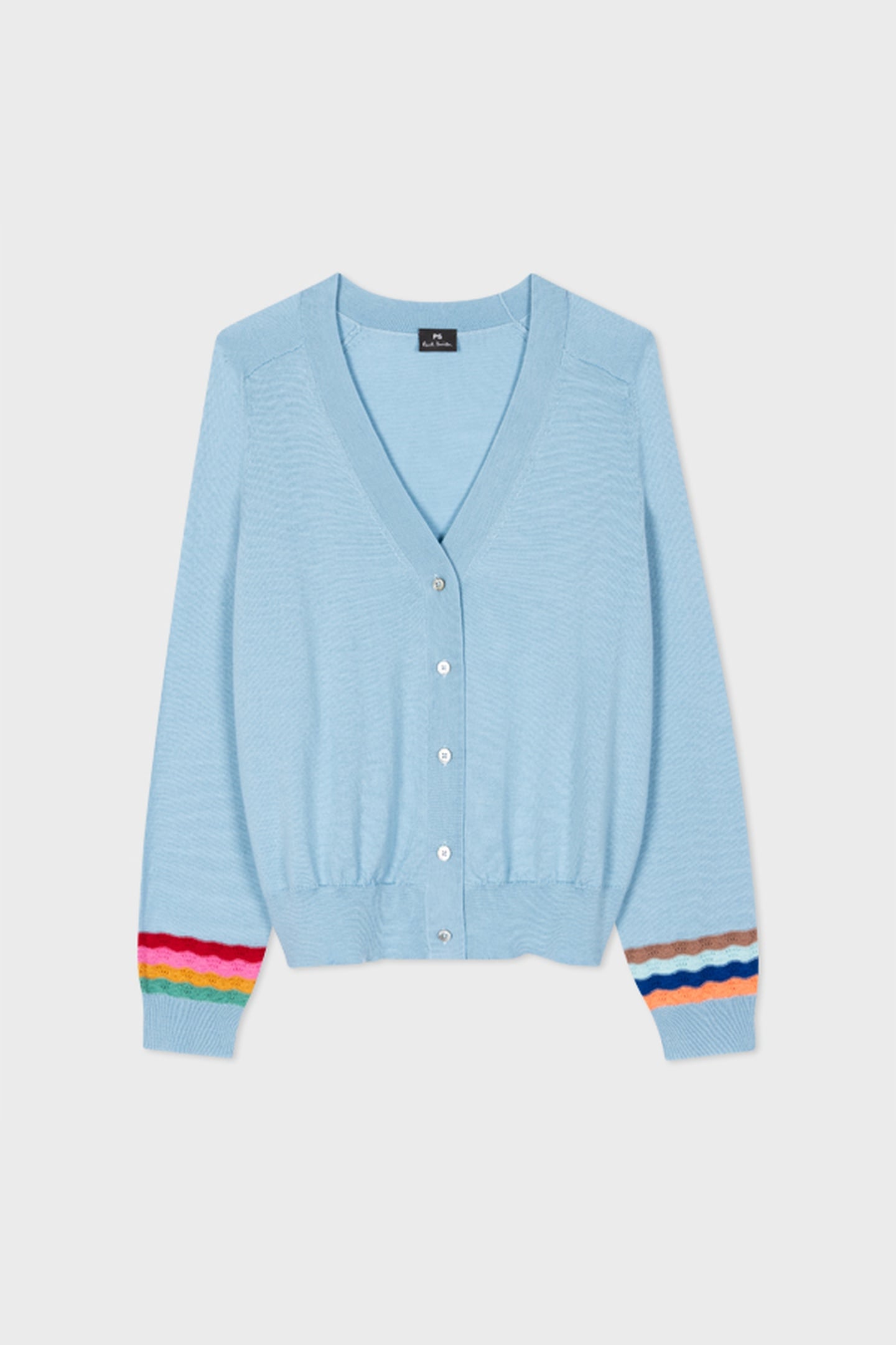 WOMENS KNITTED CARDIGAN BUTTON THRU TURQUOISE 2