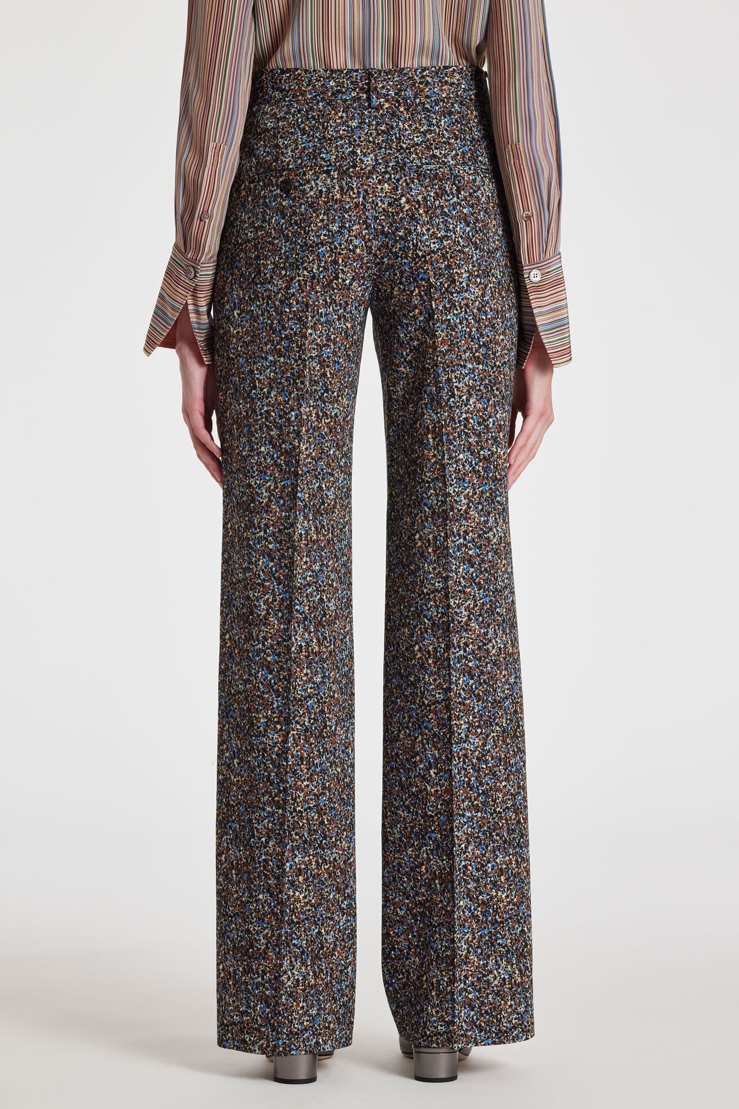 WOMENS TROUSERS LIGHT BLUE 4