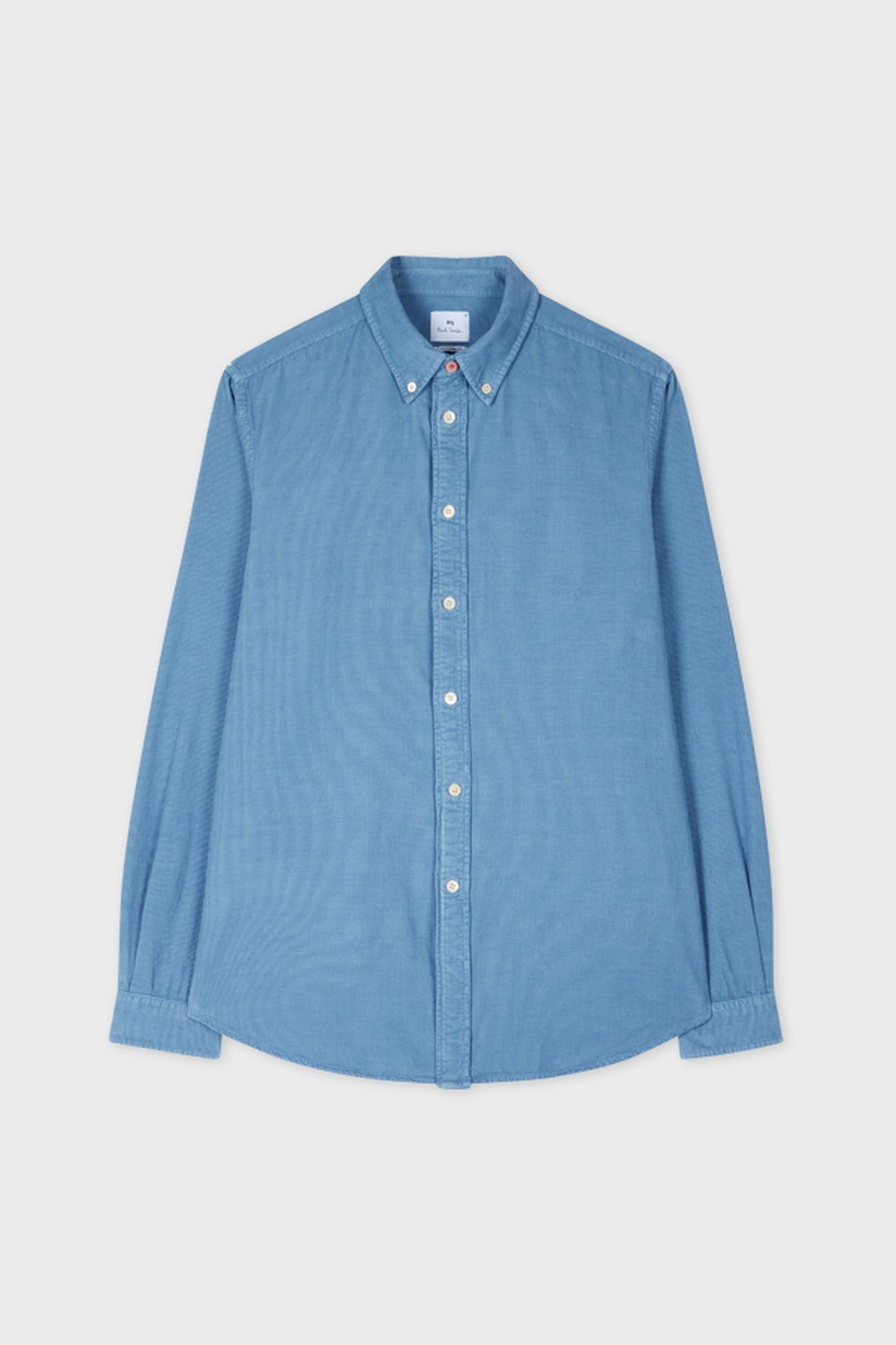 MENS LS TAILORED FIT SHIRT BD COL BLUE 4