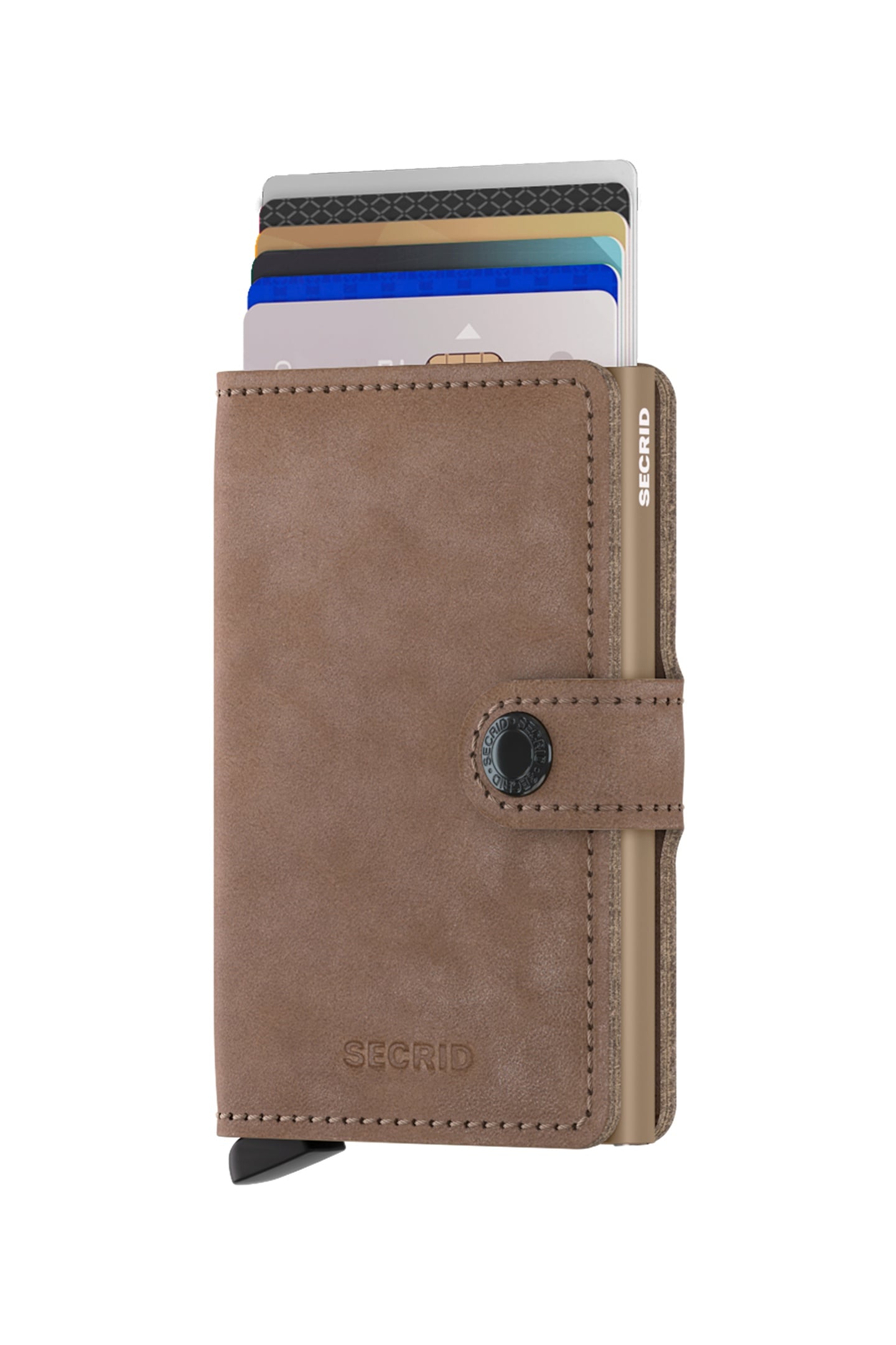UNISEX MINIWALLET VINTAGE TAUPE 2
