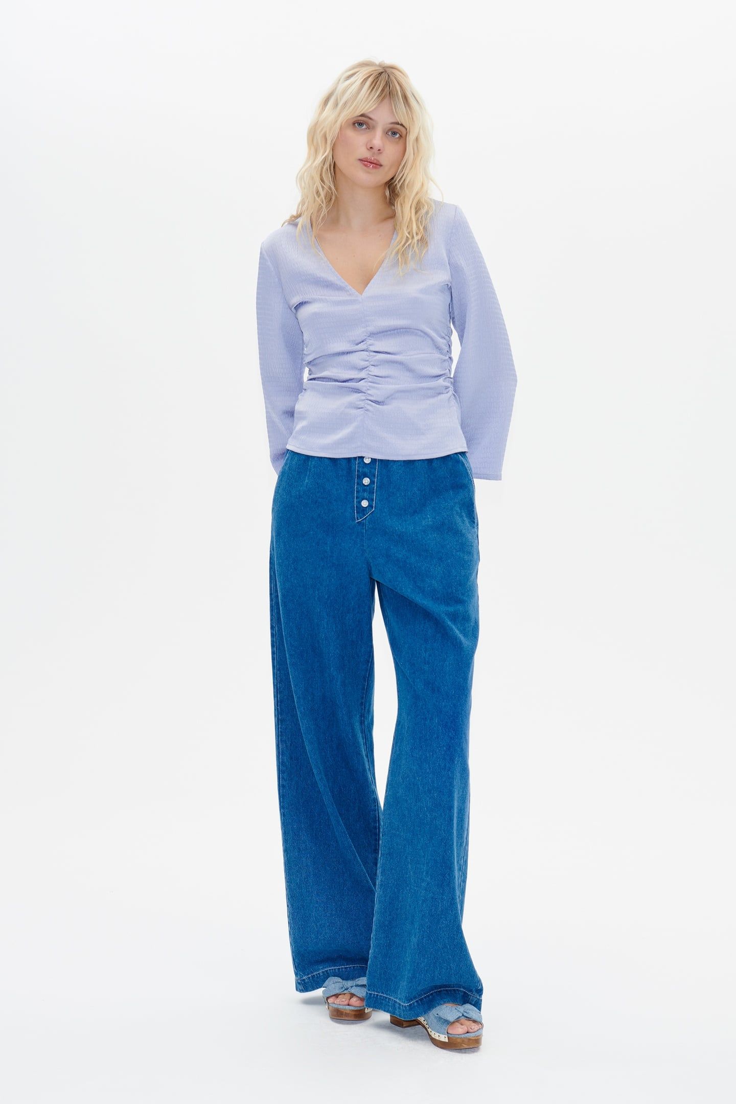 MILIS BLOUSE EVENTIDE BLUE 1