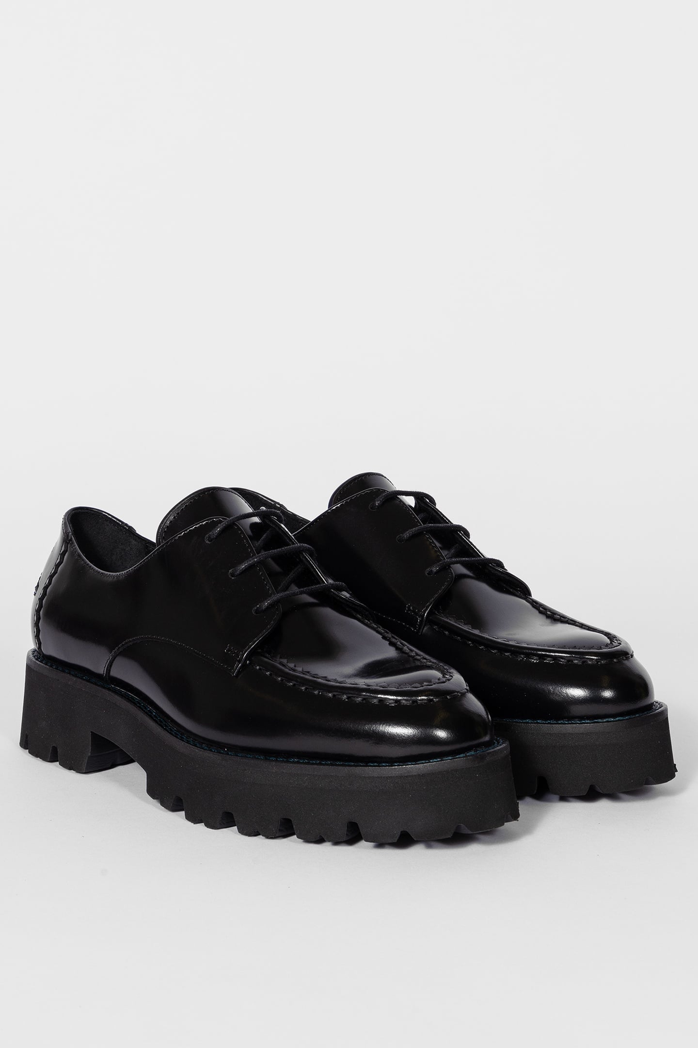 WOMENS SHOE ASPEN BLACK HIGH SHINE BLACK 6