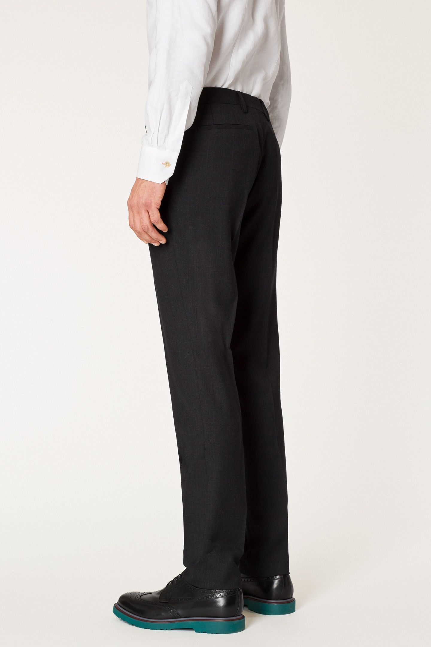 GENTS SLIM FIT TROUSER SLATE 2