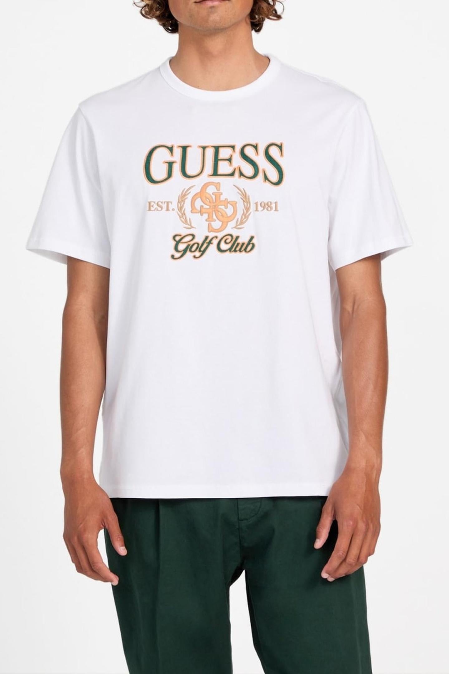 SS CN GUESS 4G TEE PURE WHITE 2