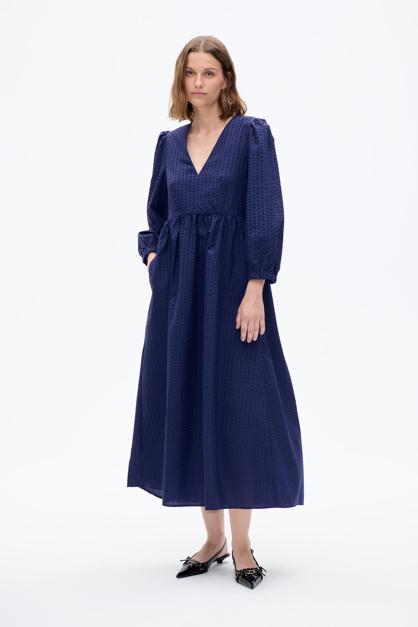 AIMEE DRESS EVENING BLUE 1