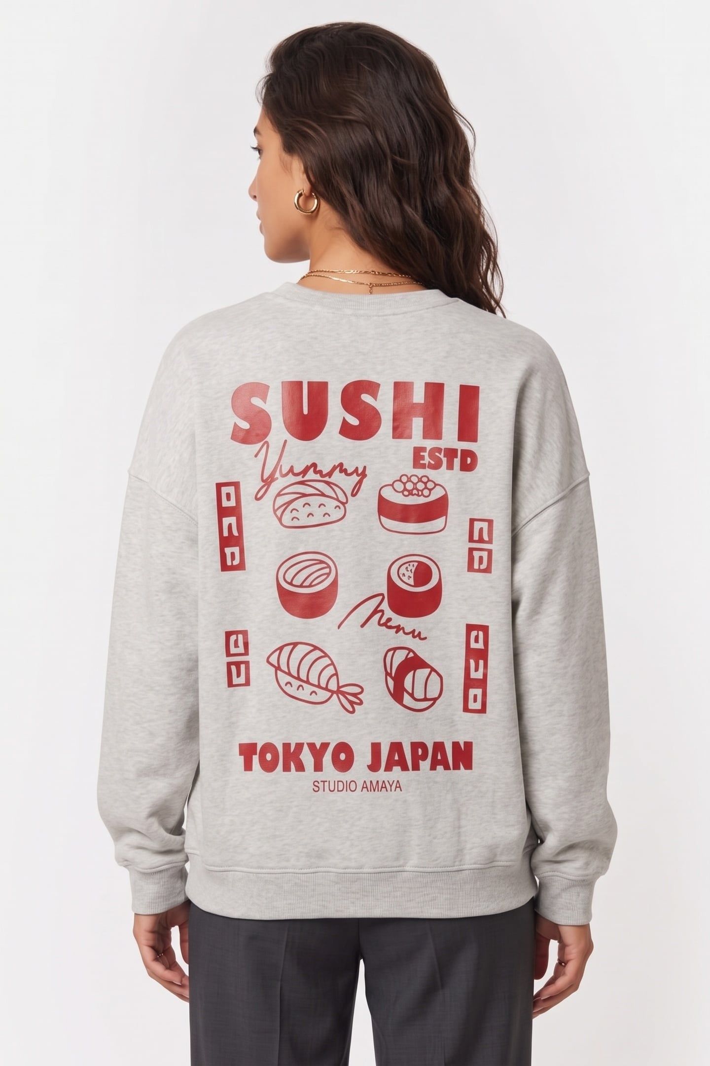 JAPAN SWEATER GREY 2