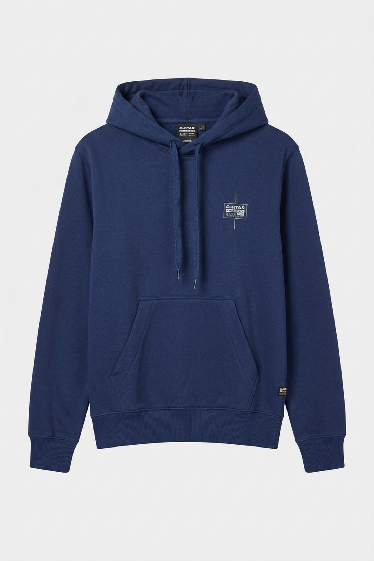 LOGO HOODED SWEATER BALLPEN BLUE 3
