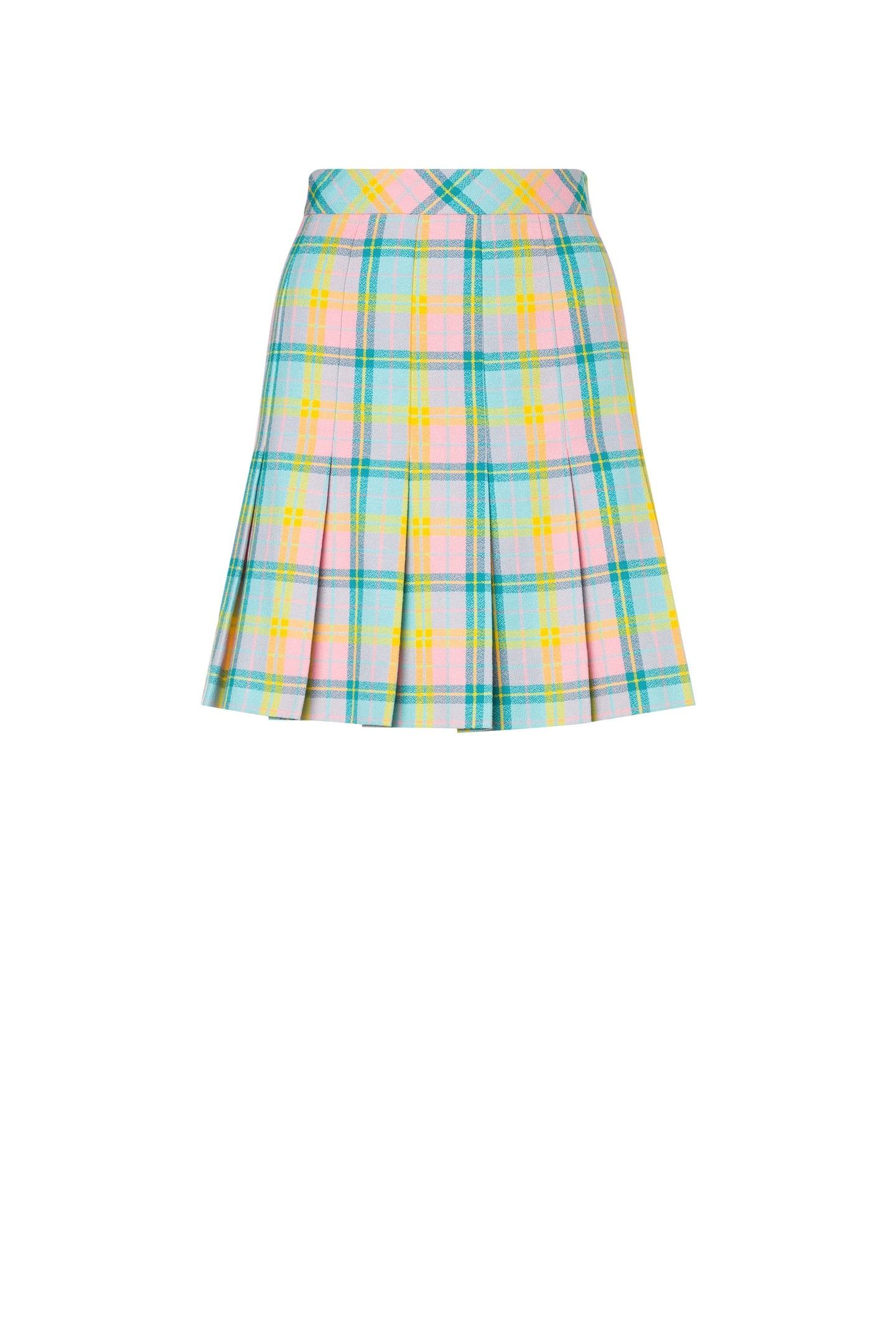 COTTON CHECK MINISKIRT MULTICOLOR 3
