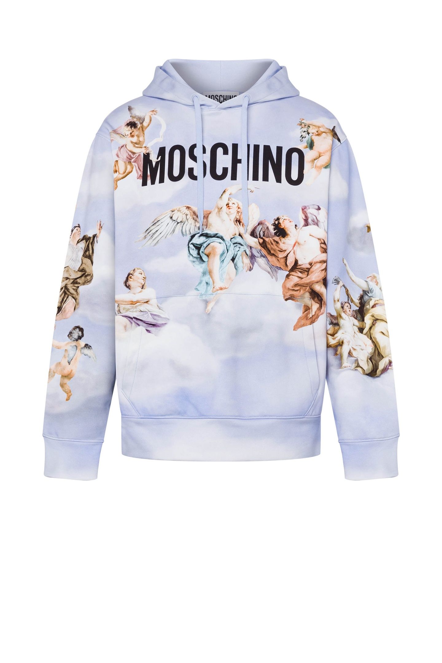 COTTON SWEATSHIRT FRESCO PRINT BLUE 3