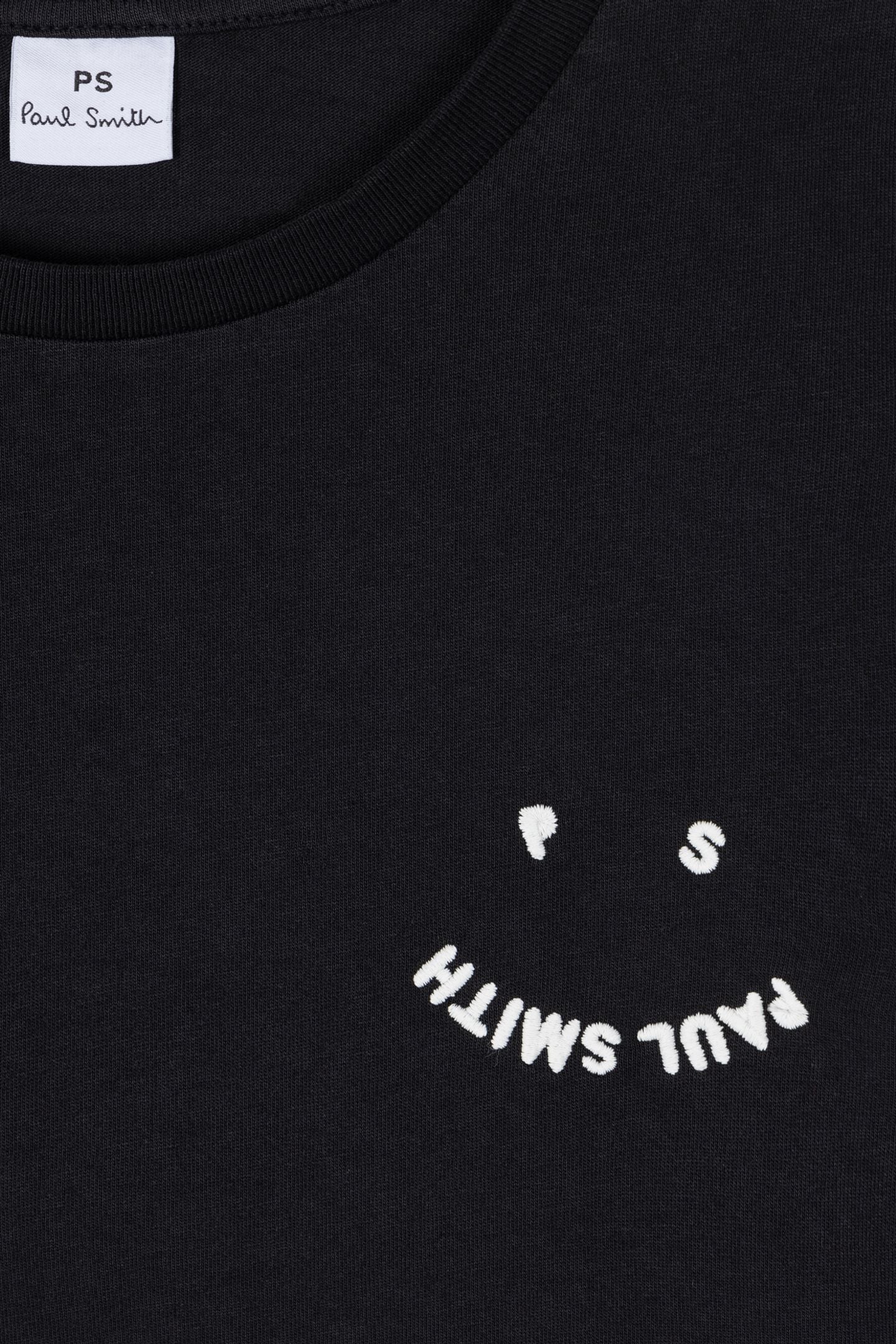 WOMENS SS TSHIRT PS HAPPY BLACK 6