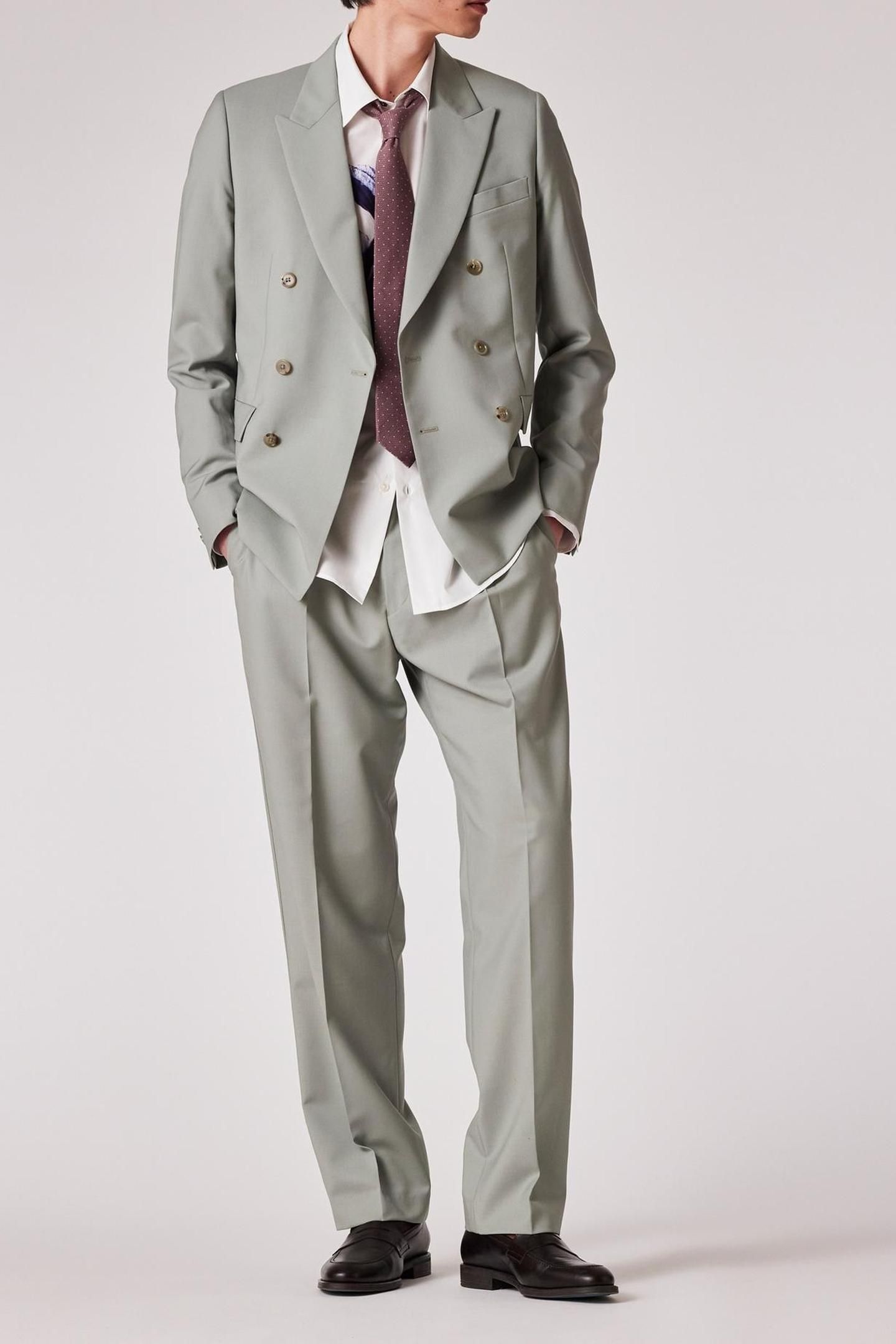 MENS TROUSER LT GREYISH GREEN 7