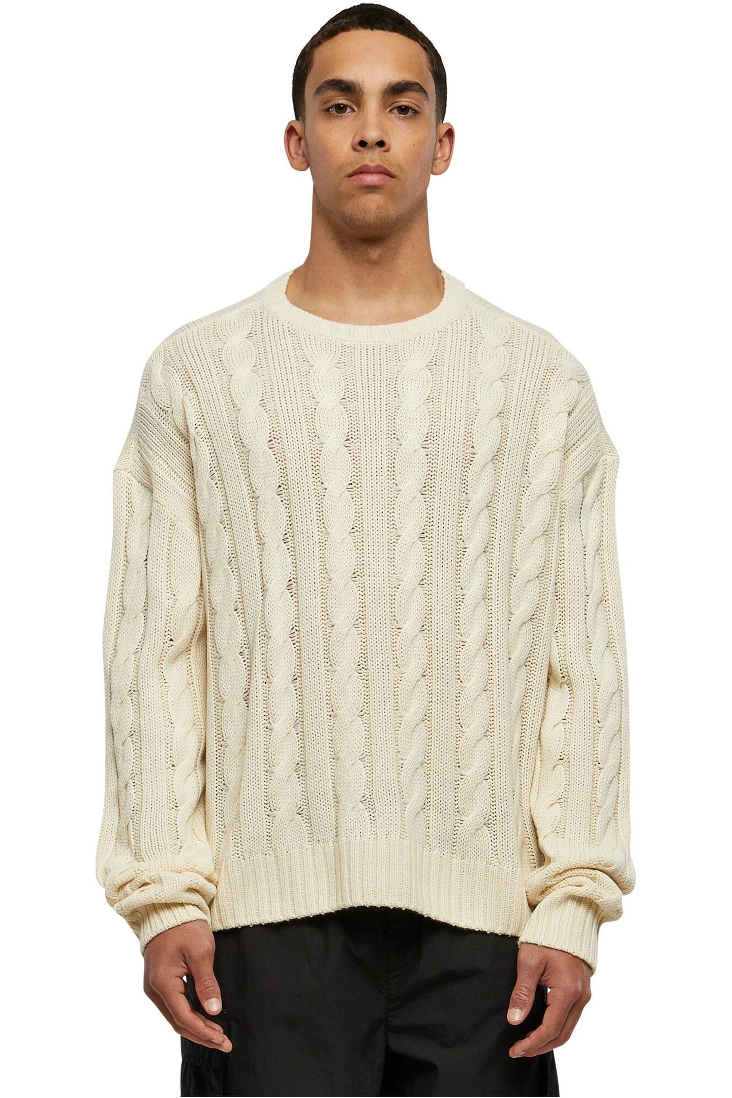BOXY SWEATER SAND 1