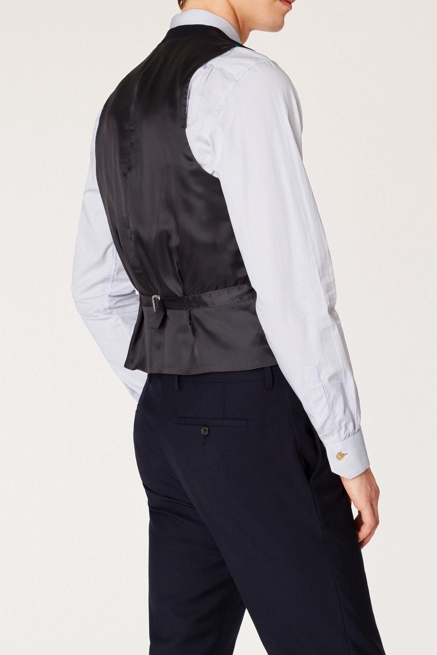 GENTS WAISTCOAT VERY DARK NAVY 2
