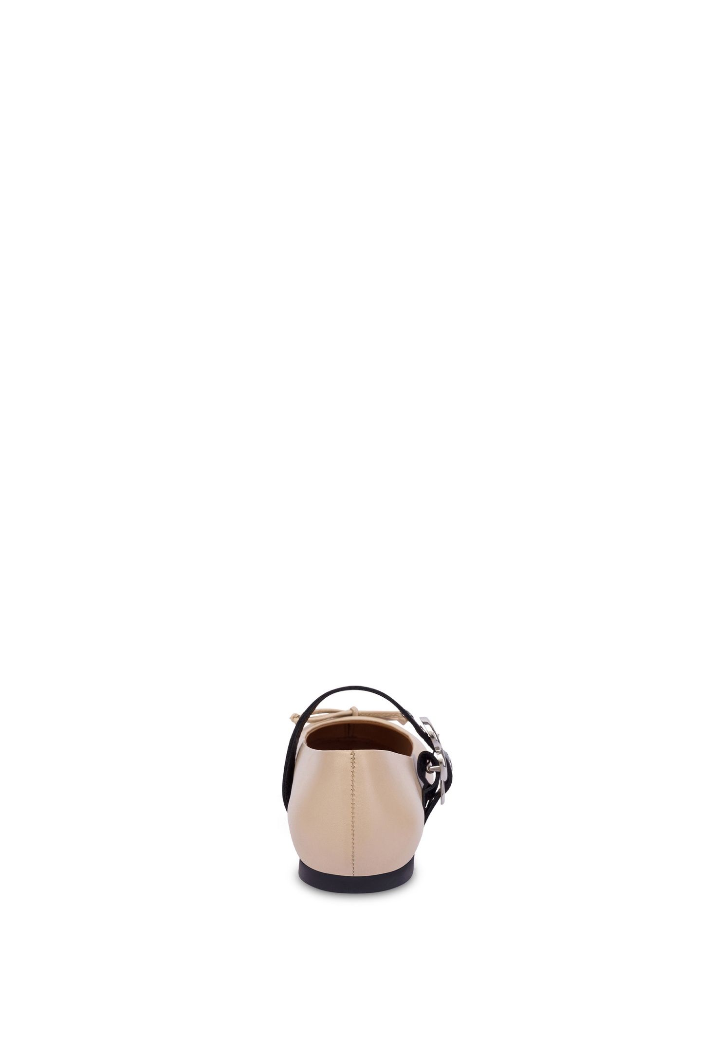 NAPPA LEATHER BALLET FLATS BEIGE 4