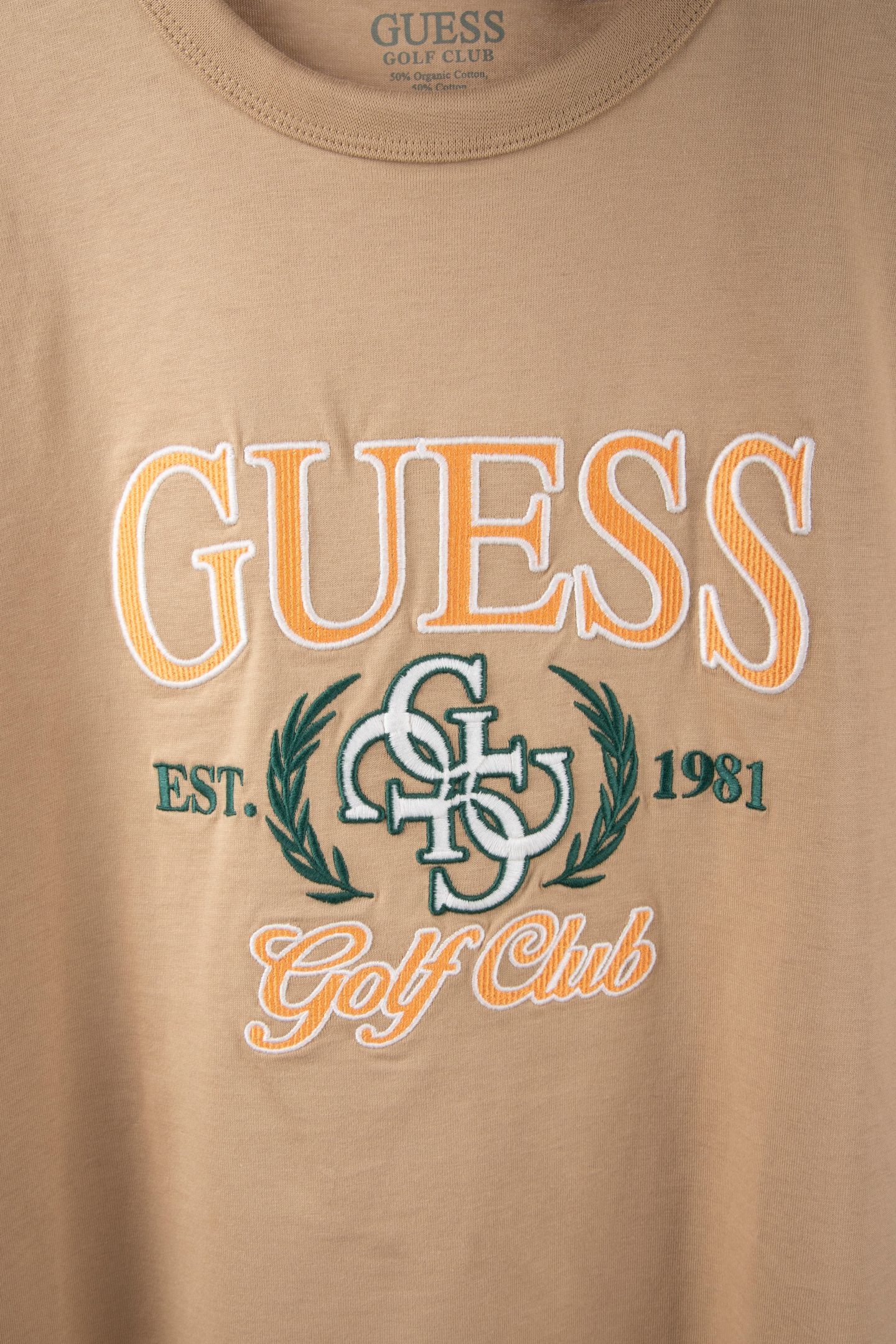 SS CN GUESS 4G TEE DESERT MUD 4