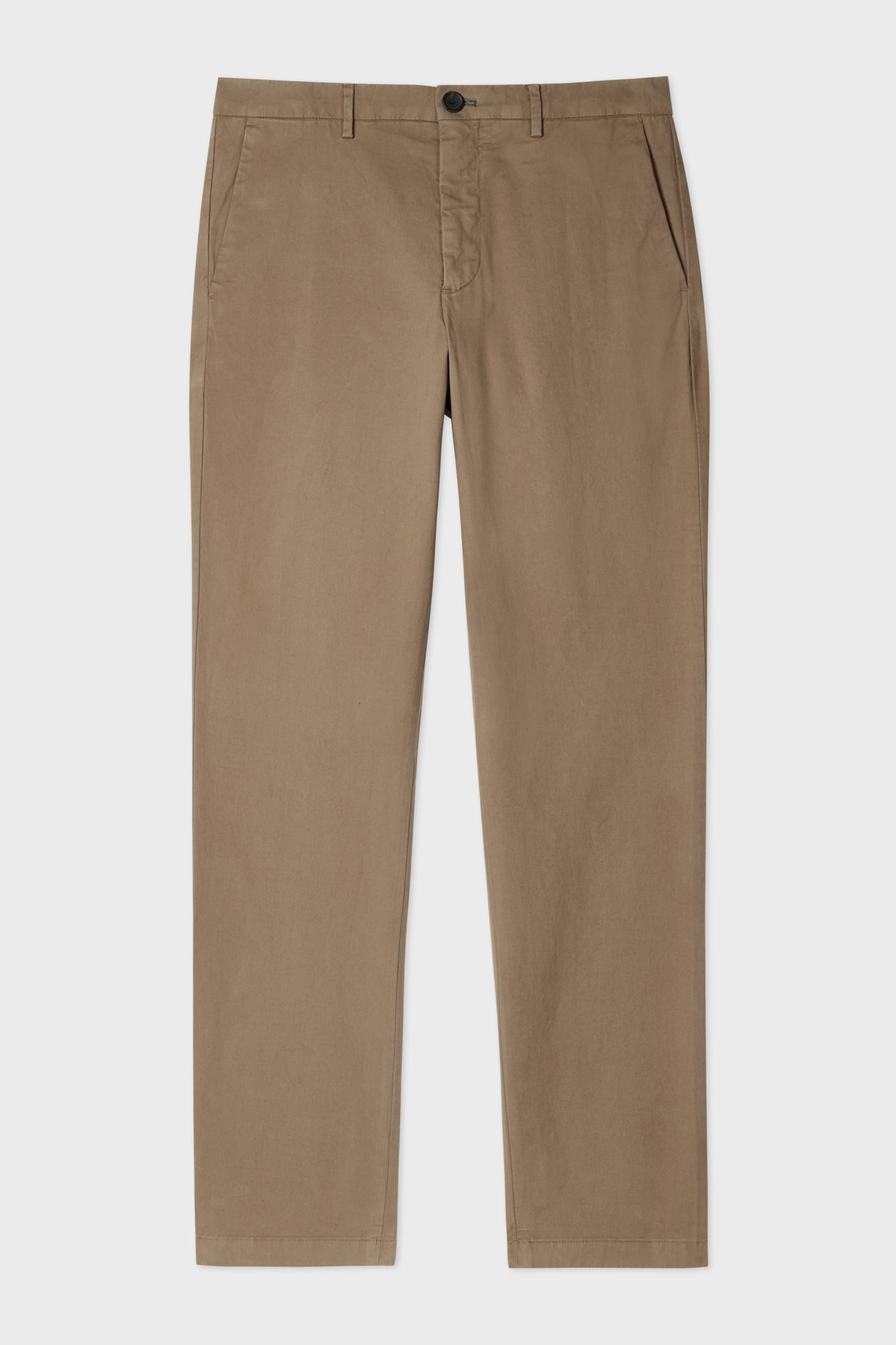 MENS MID FIT CLEAN CHINO BS ZEBRAEMB BROWN 1