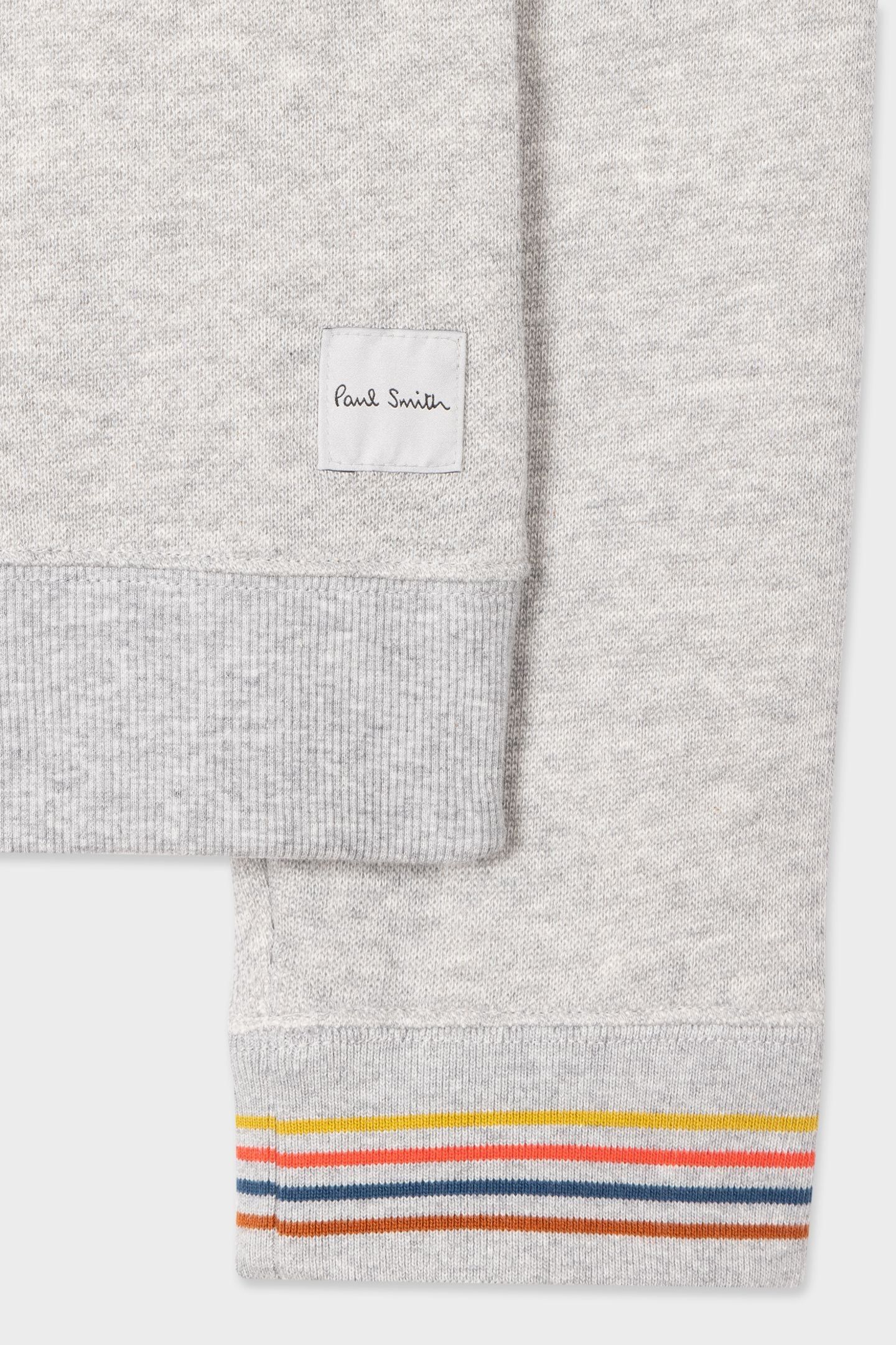 MEN TOP LS ARTIST RIB GREY 9