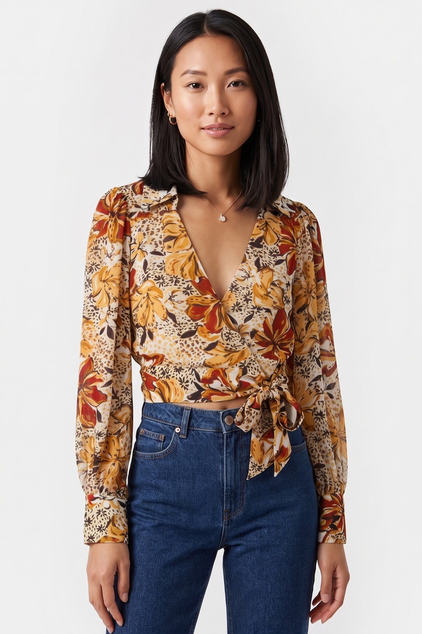LA MORGAN TOP YELLOW 1