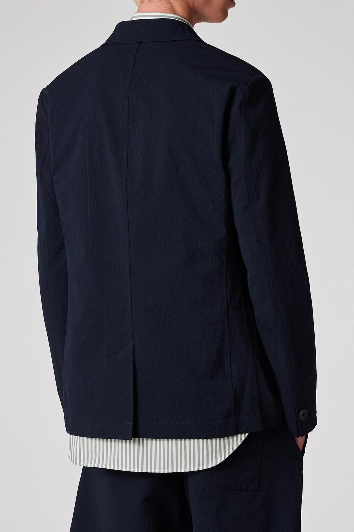 MENS CASUAL FIT 2 BTN JACKET NAVY 2