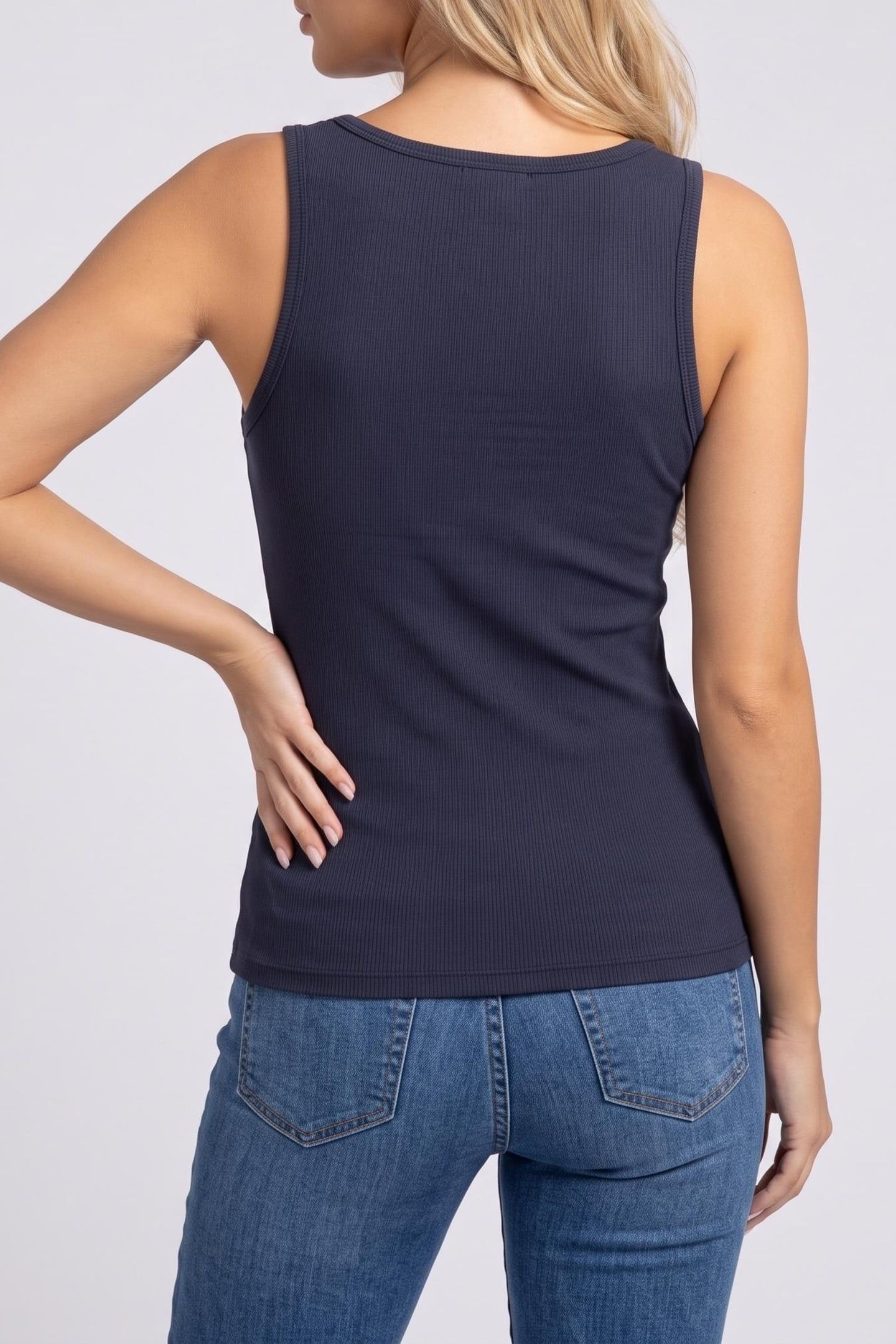 VIVIANA LOGO TANK TO SUITING BLUE 2