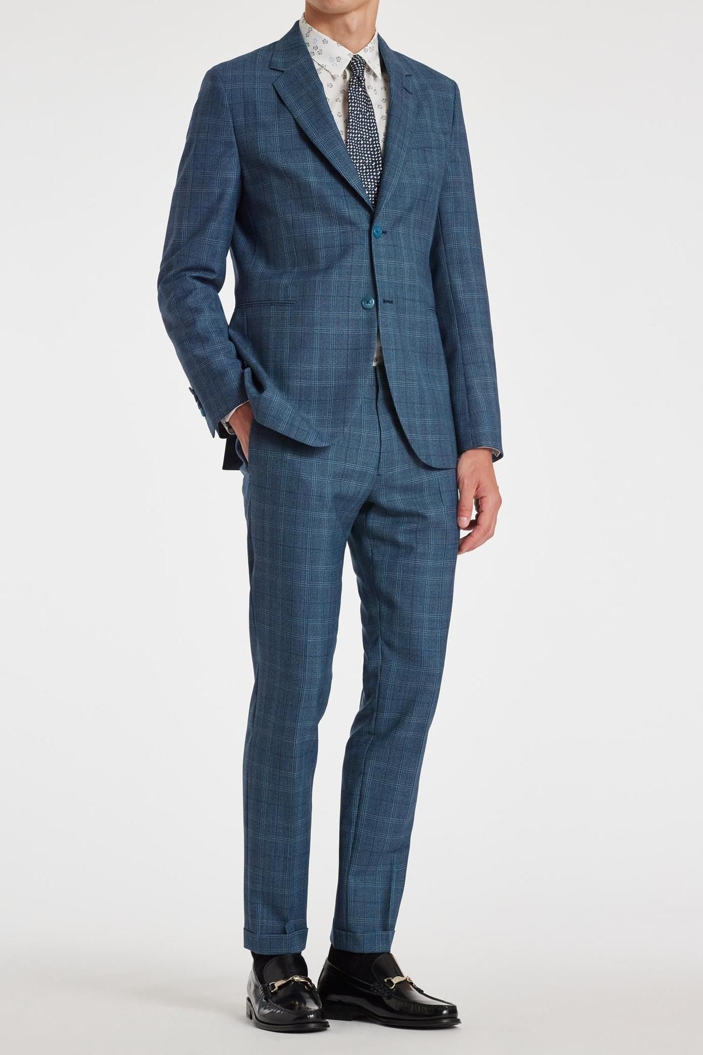 MENS TROUSER TURQUOISE 5