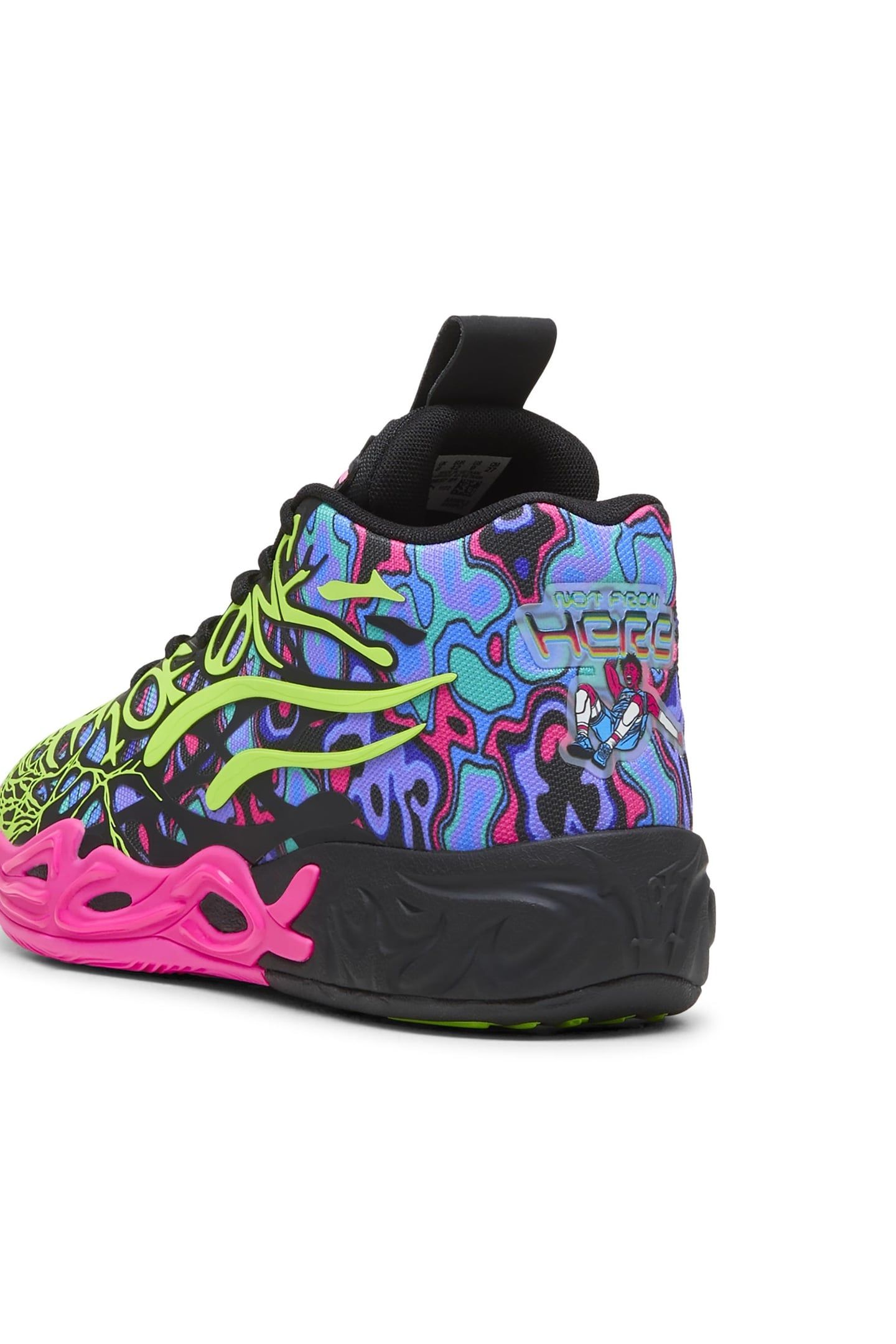 UNISEX MB.04 HEEM BLACK-LUMINOUS PINK-ELECTRIC LIME 2