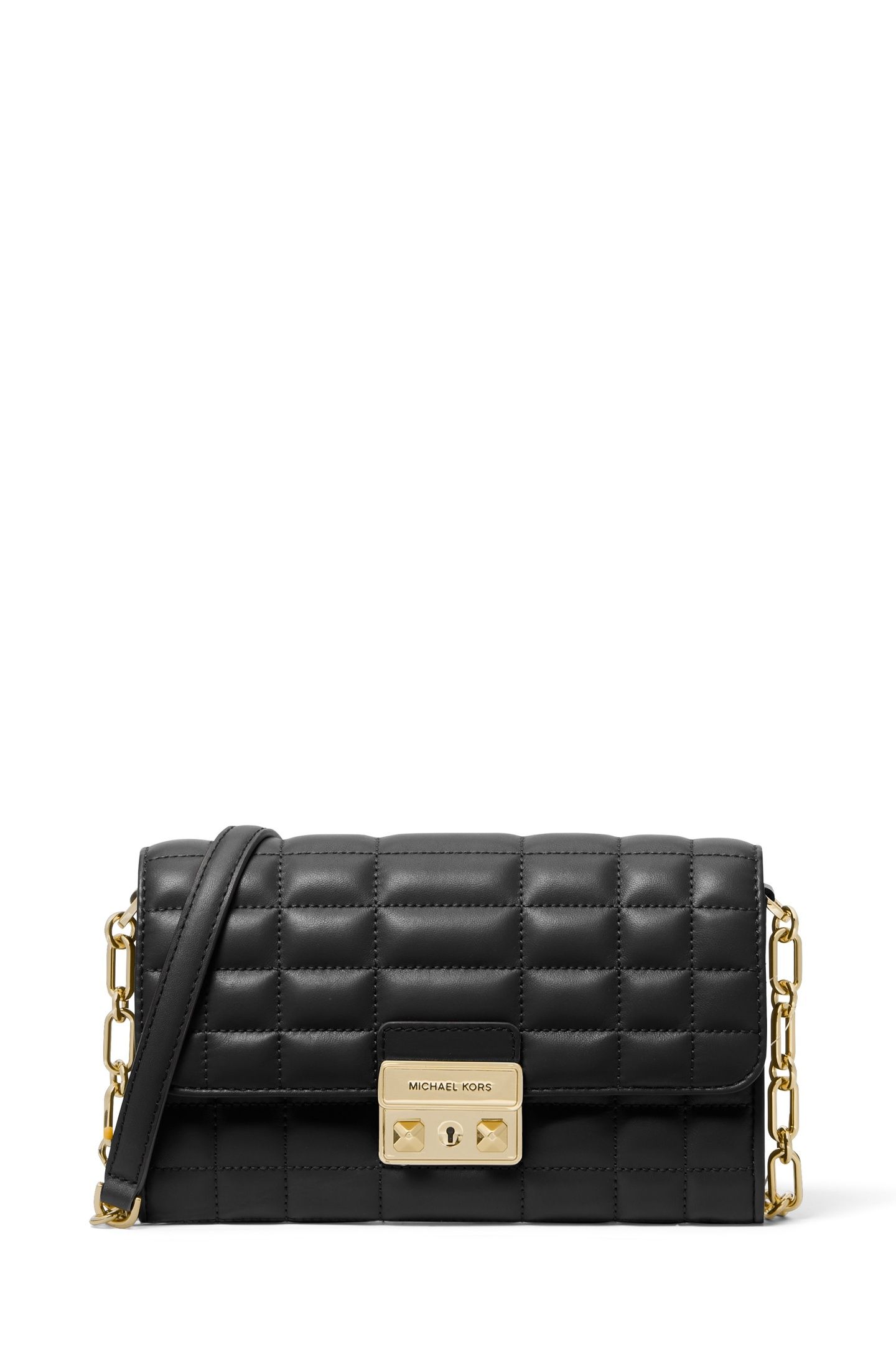 LARGE WLLT ON CHAIN CROSSBODY BLACK 1