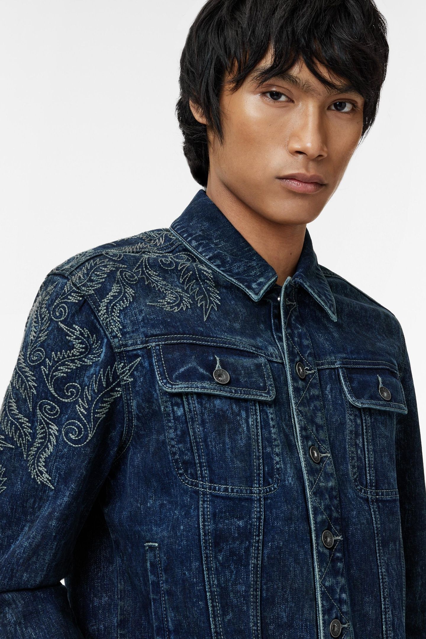 ANTHONY LS TRUCKER JAKCETWITH EMBROIDERY BLUE SMOKE 3