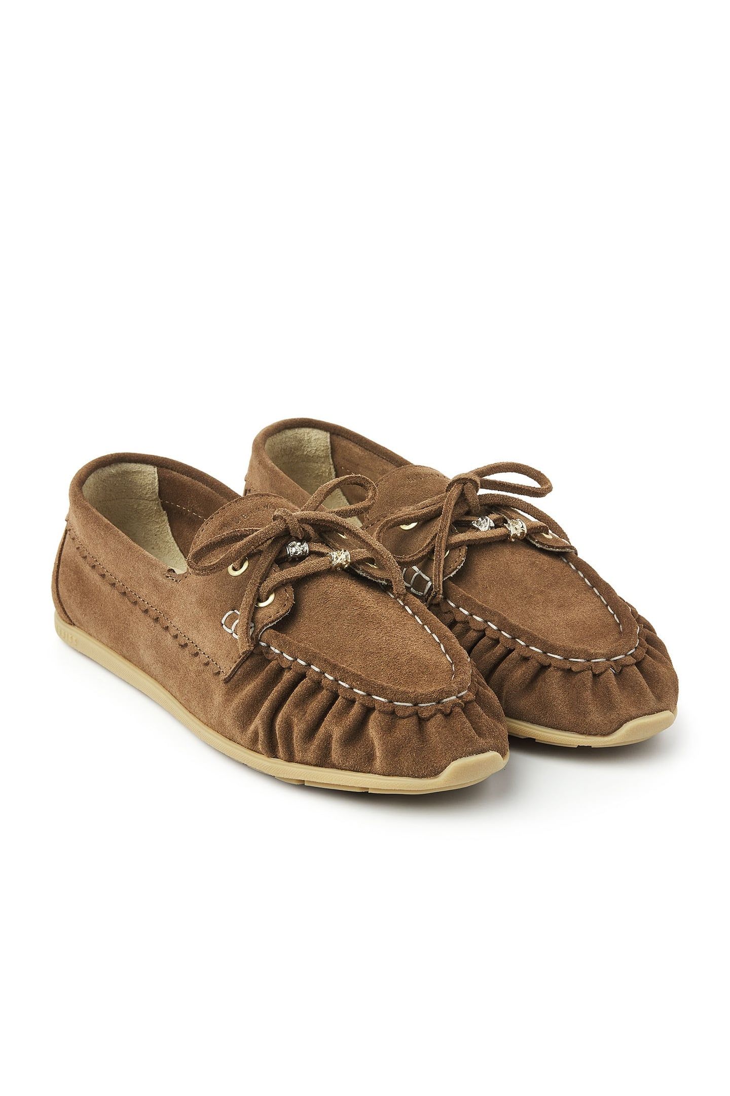 RILEY JADE (L) LT BROWN SUEDE 2