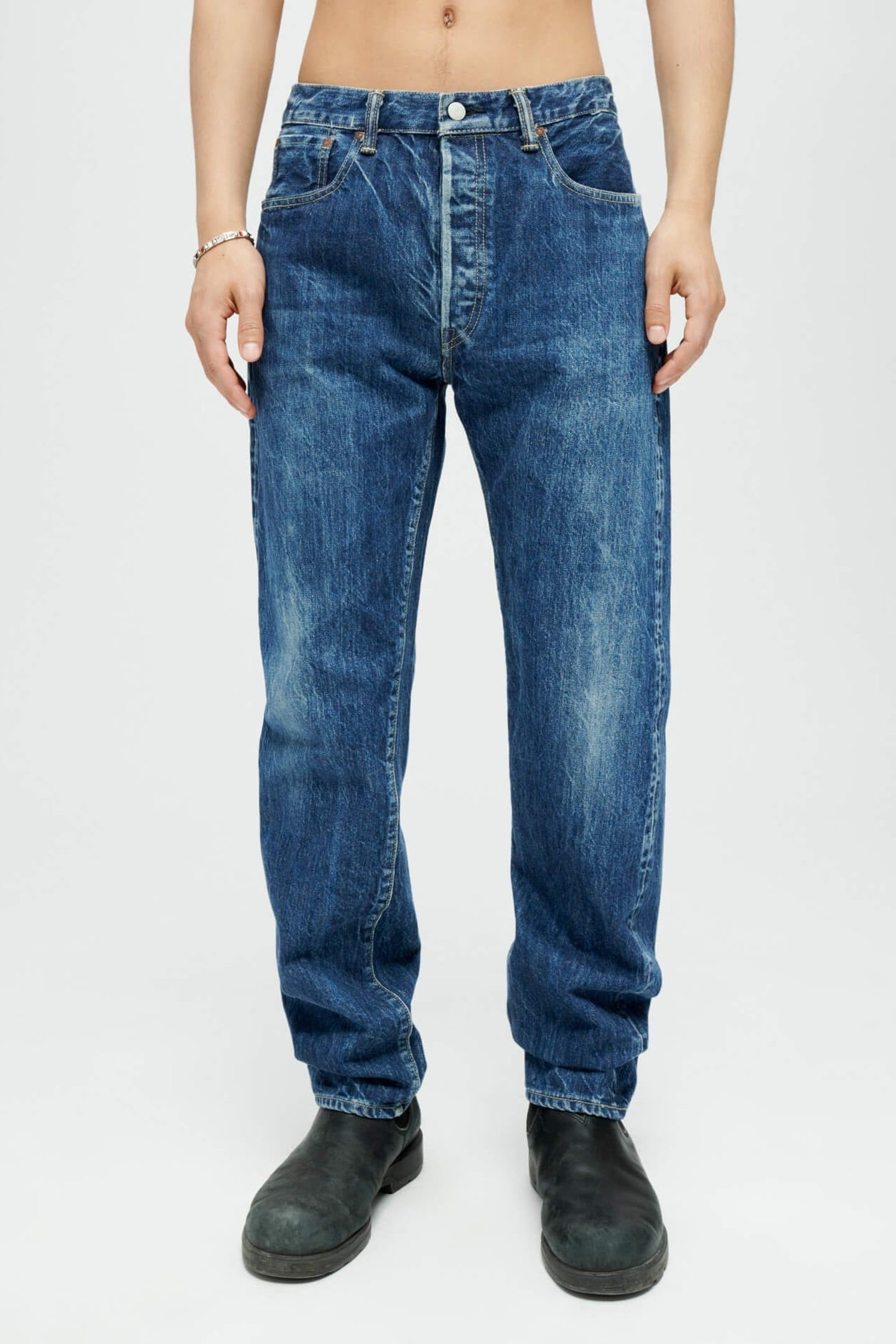 1966 SELVEDGE SLIM PREMIUM DARK WORN 1