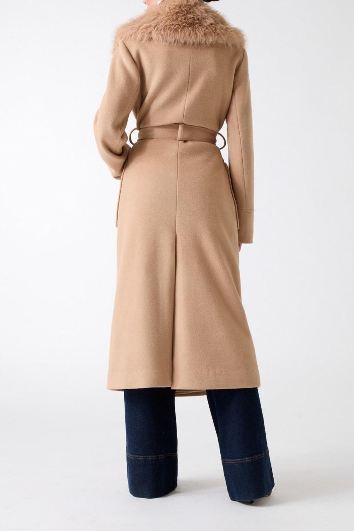 CHARLIZE PLAID COAT HERB TAN MULTI 5