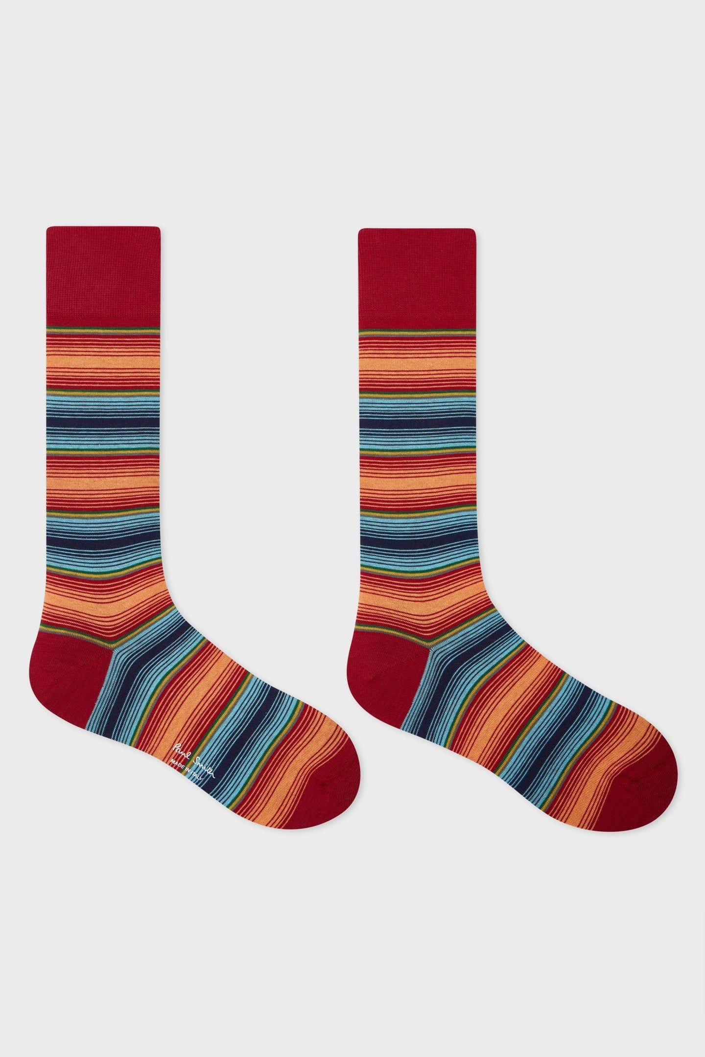 MEN SOCK HOLDEN OMBRE BURGUNDY/ BORDE 1