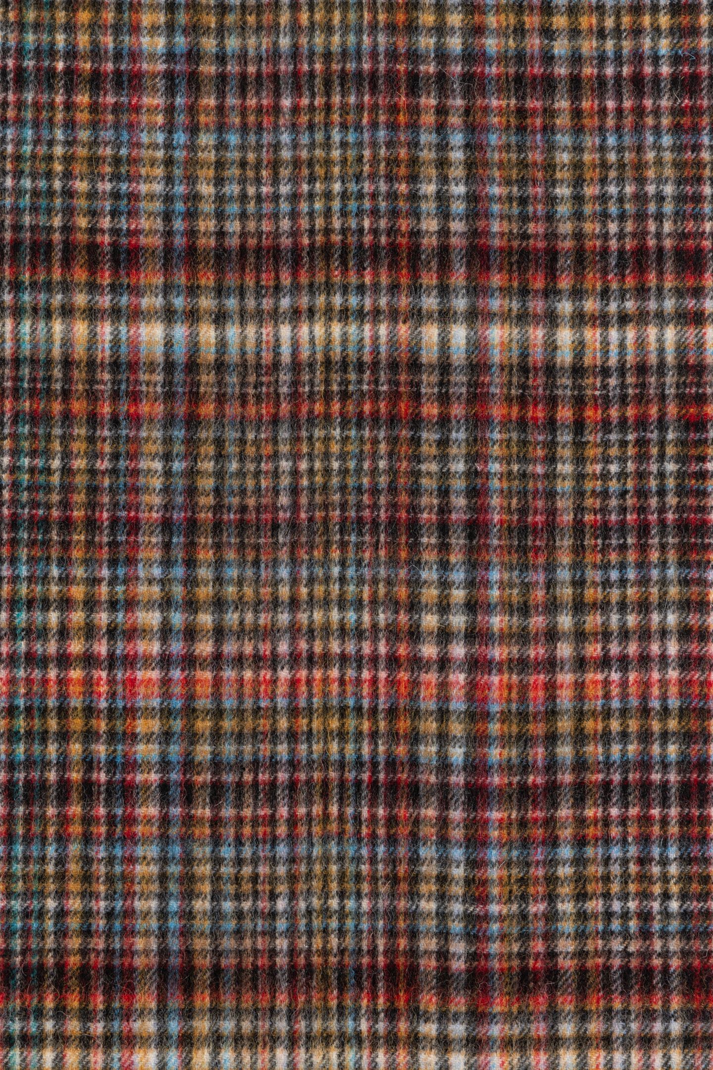 MEN SCARF SIGNTR CHECK MULTI COLOURED 5