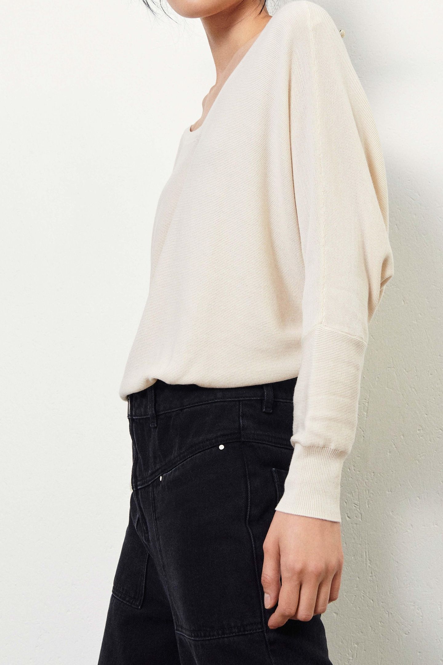 LONG SLEEVES KNIT ECRU 5
