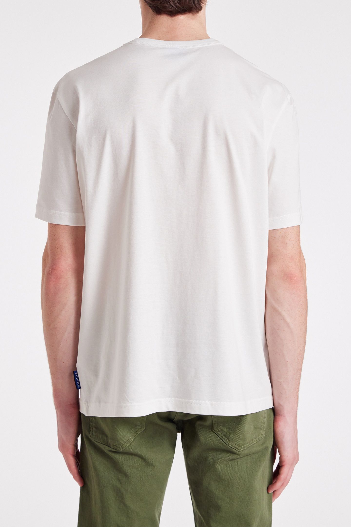 MENS REG FIT SS T SHIRT PS PAUL SMITH WHITE 3