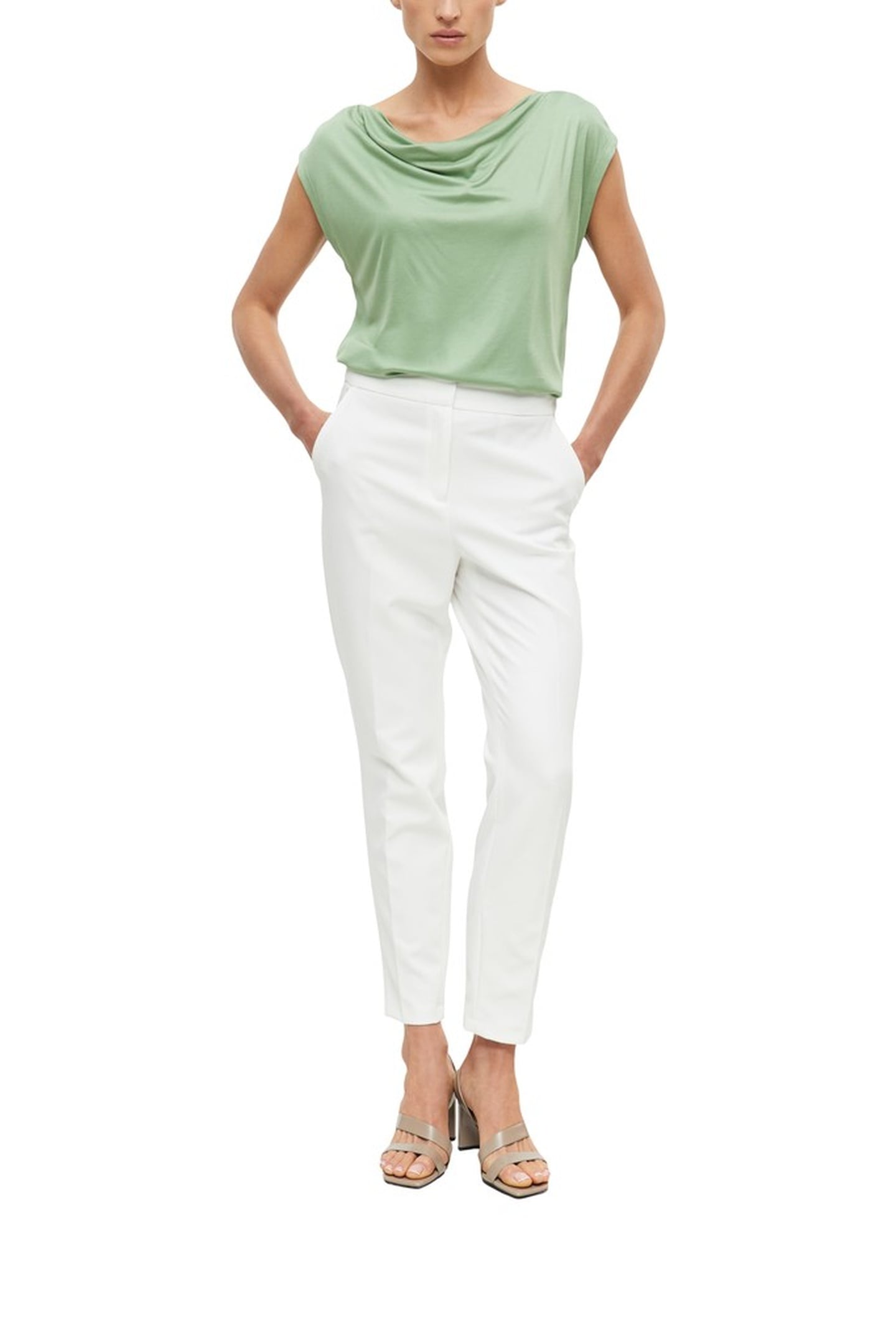 S.OLIVER T-SHIRTS GREEN 2