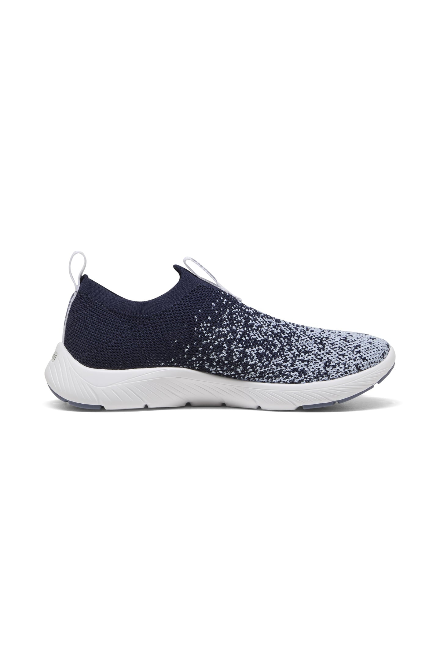 SOFTRIDE REMI SLIP-ON KNIT NAVY-SNOW MOUNTAIN BLUE-GRAY SKY 1