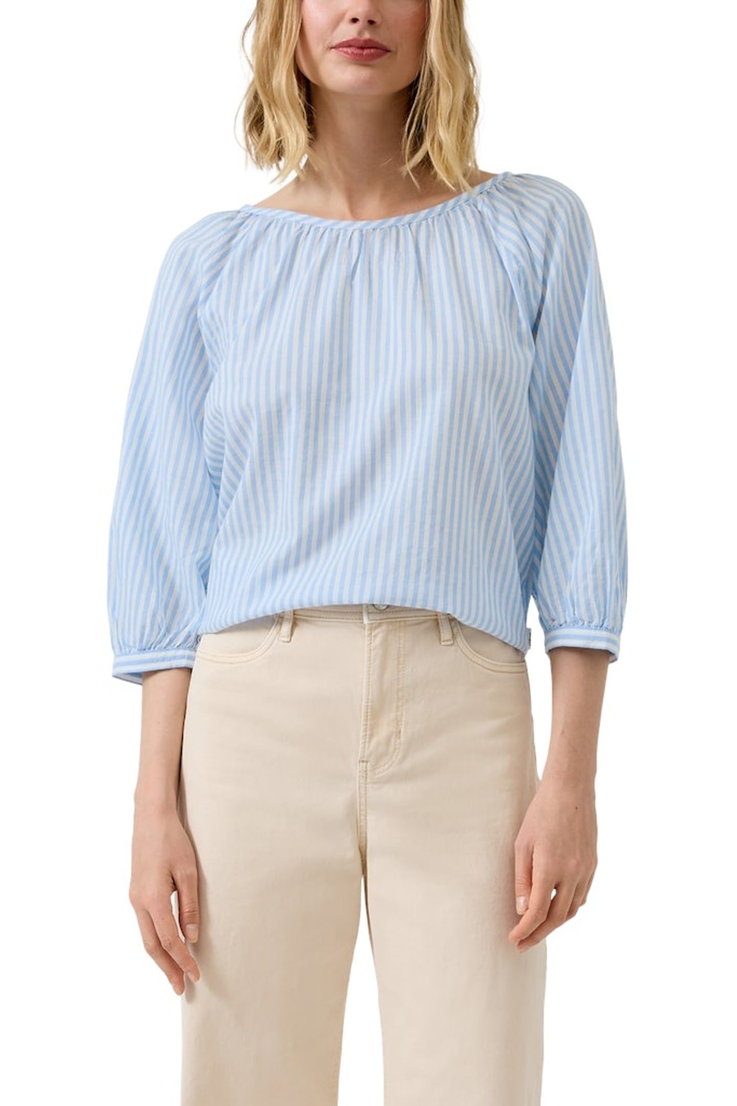 S.OLIVER BLOUSES BLUE 1