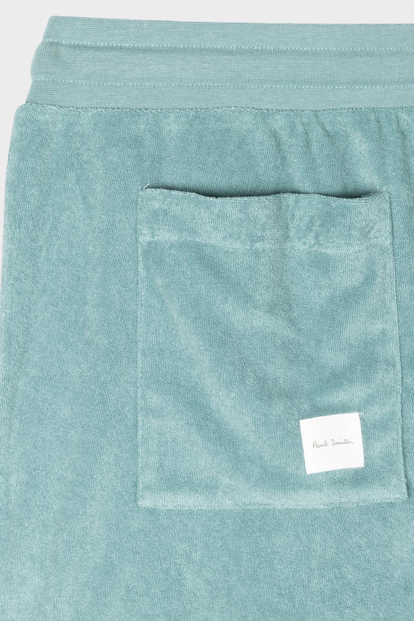 MEN SHORT TOWEL STRIPE TURQUOISE 10