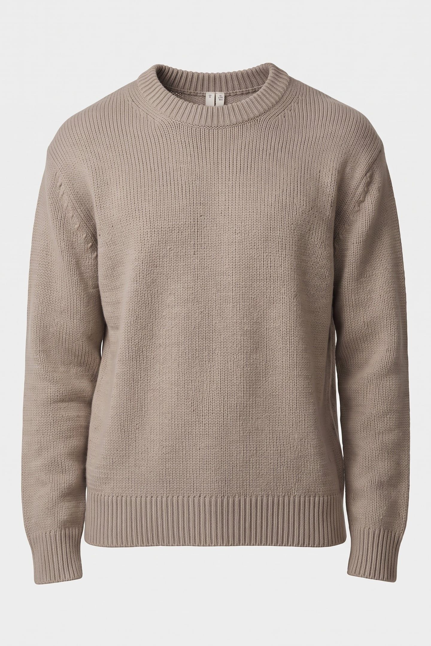 SANIT OVERSIZED CREW BEIGE 3