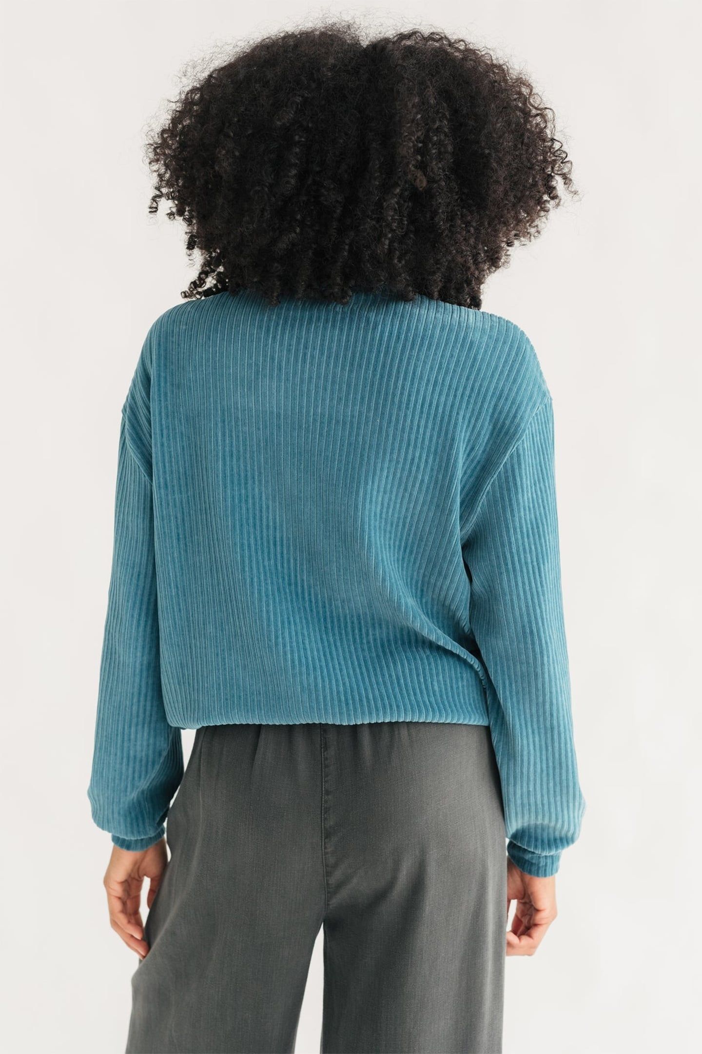 FRAM SWEATSHIRT WASHED BLUE 2