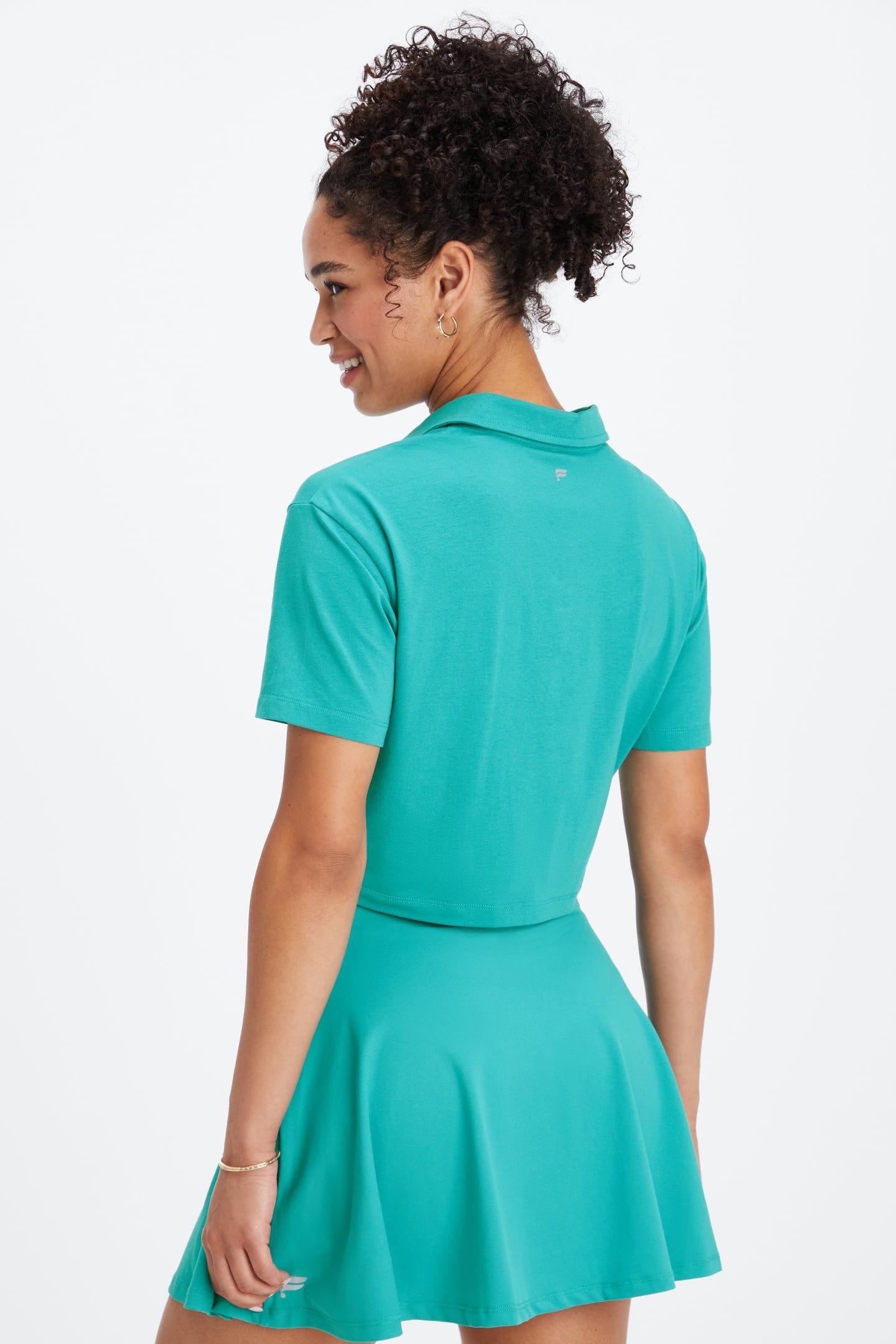 BOXY S/S POLO DARK TEAL 2