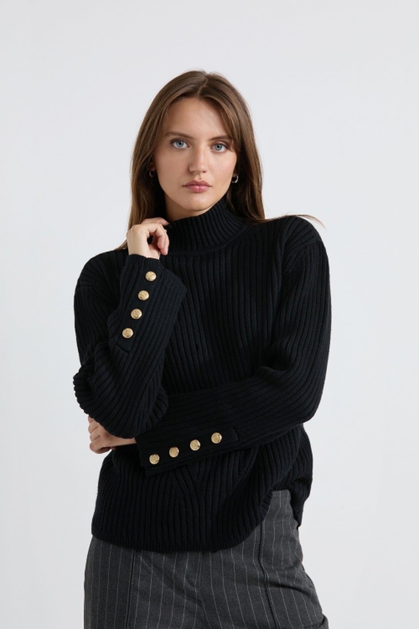 AISHA SWEATER BLACK 1