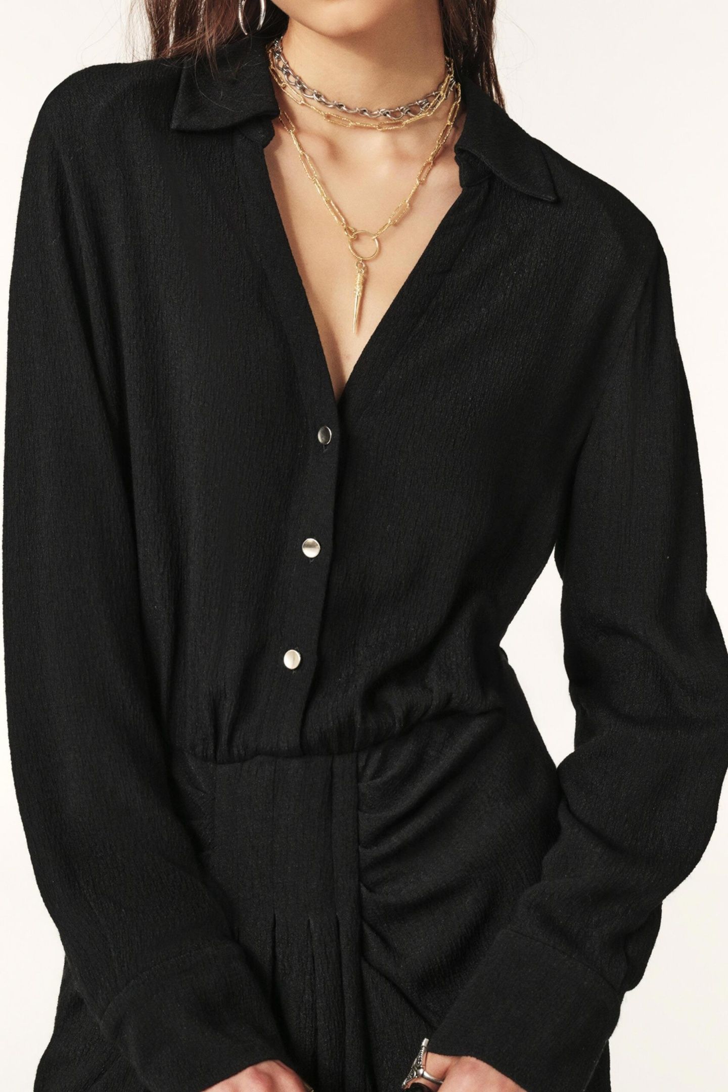MID-LENGTH DRESS BLACK 4