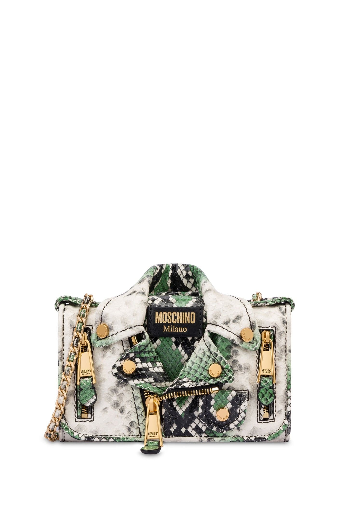 WALLET ON CHAIN BIKER BAG GREEN 2