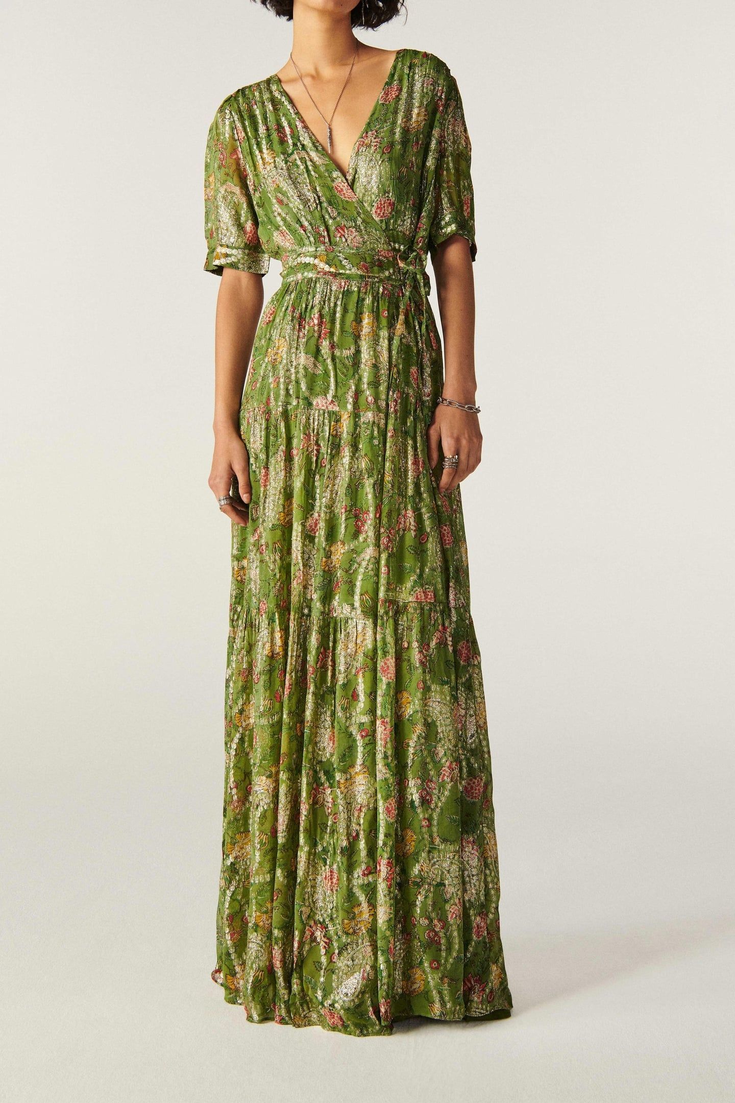 LONG DRESS VERT 1