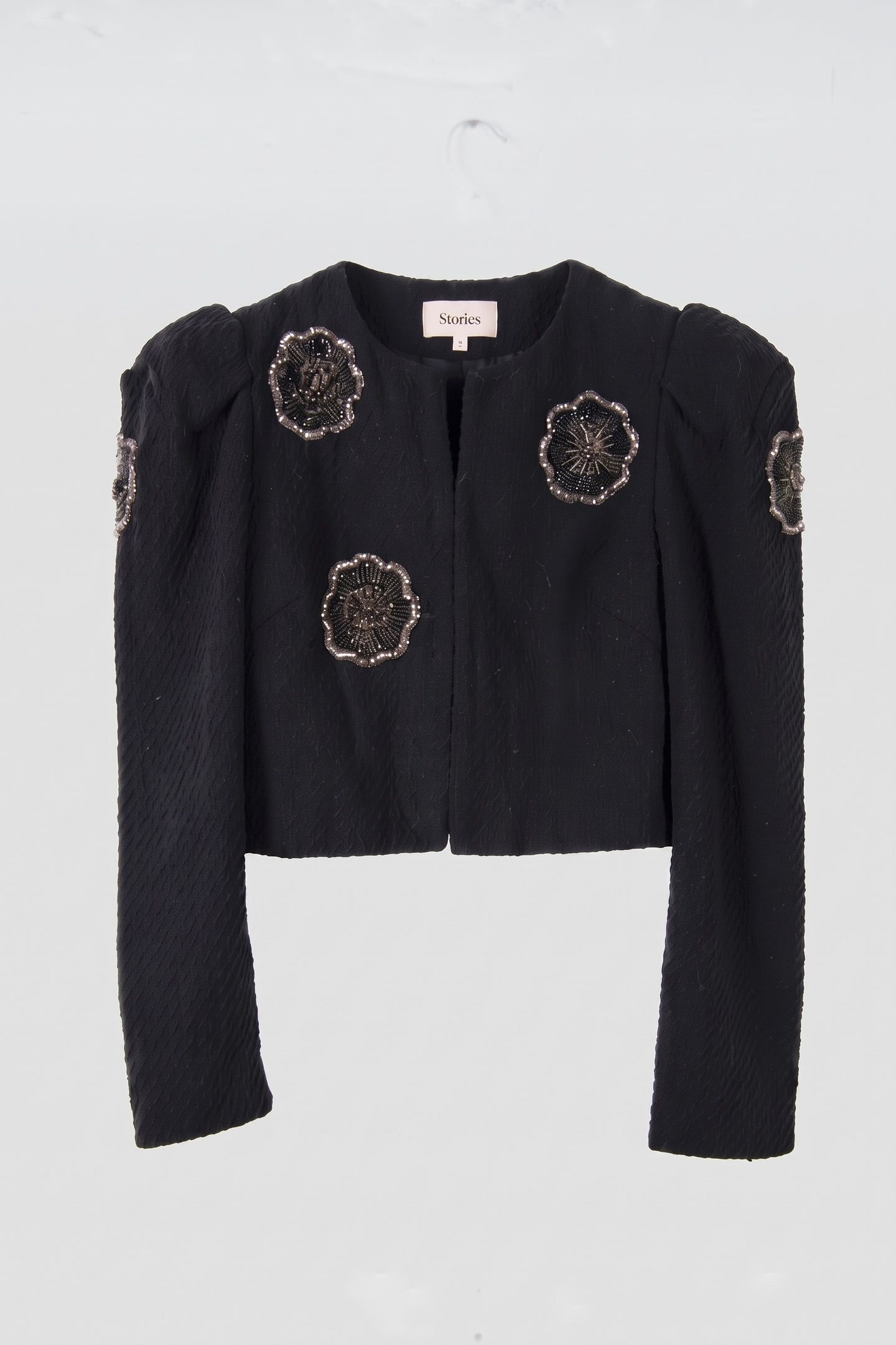 PA TINDRA TWEED JACKET BLACK 3
