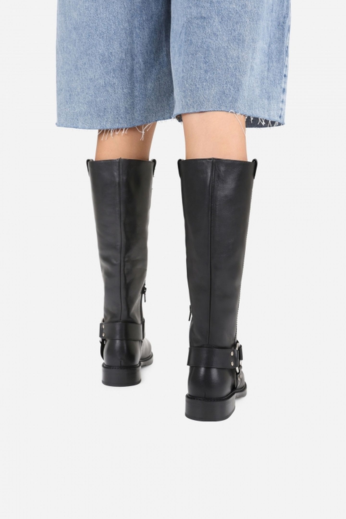 NEW-TOUGH HIGH BOOT BLACK 5